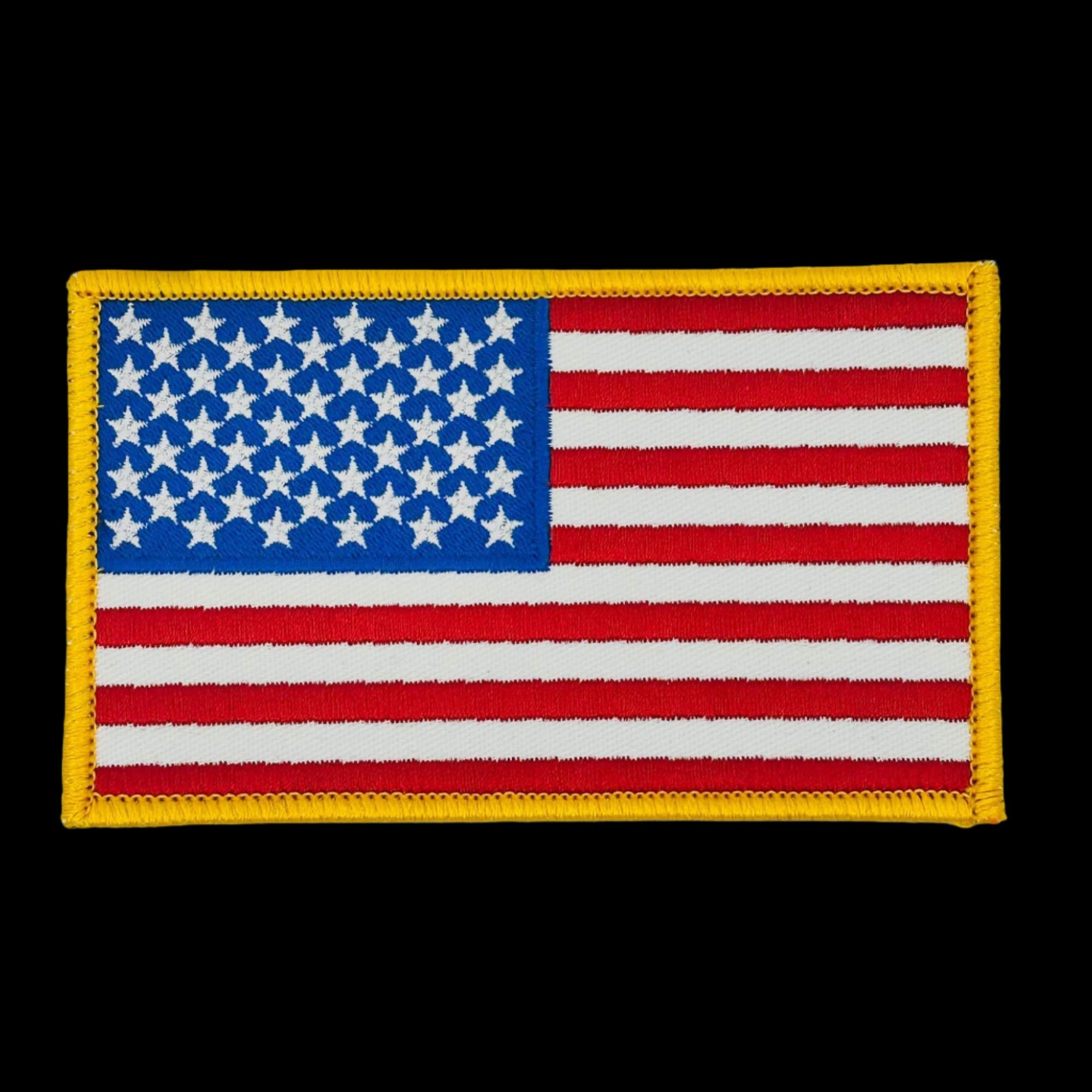 LARGE US FLAG  3 X 5 TACTICAL PATCH - MULTIPLE COLORS