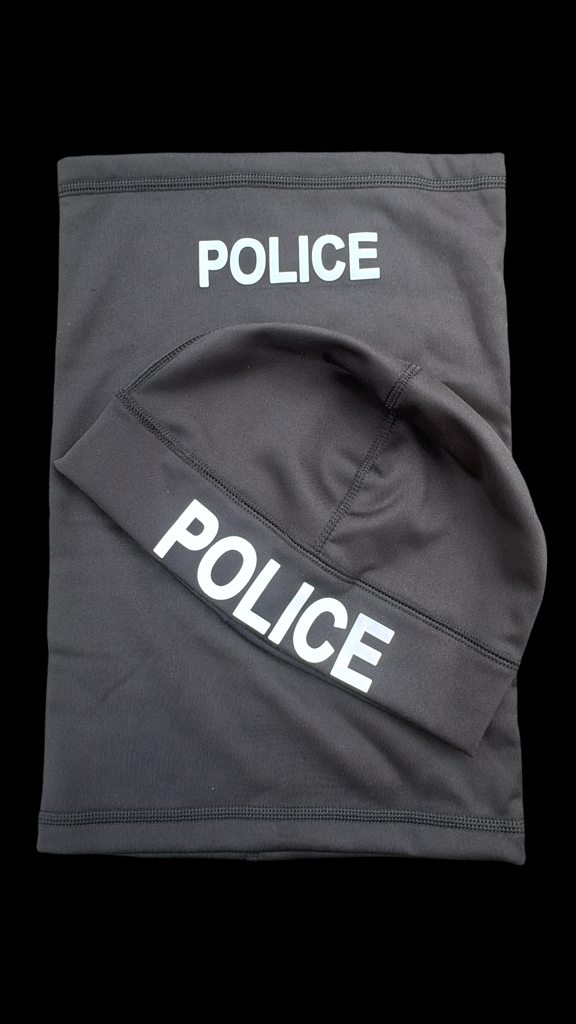 POLICE- Fleece Lined Beanie and Gaiter Bundle