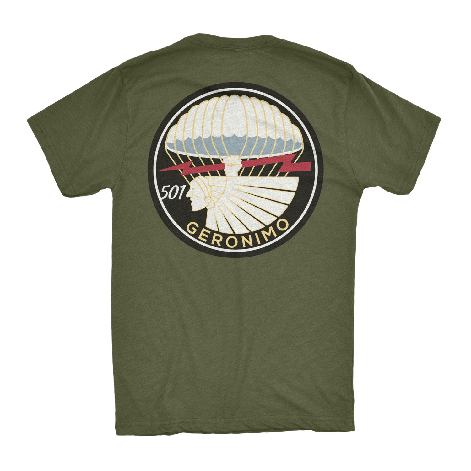 501st Geronimo Airborne Classic Athletic Shirt