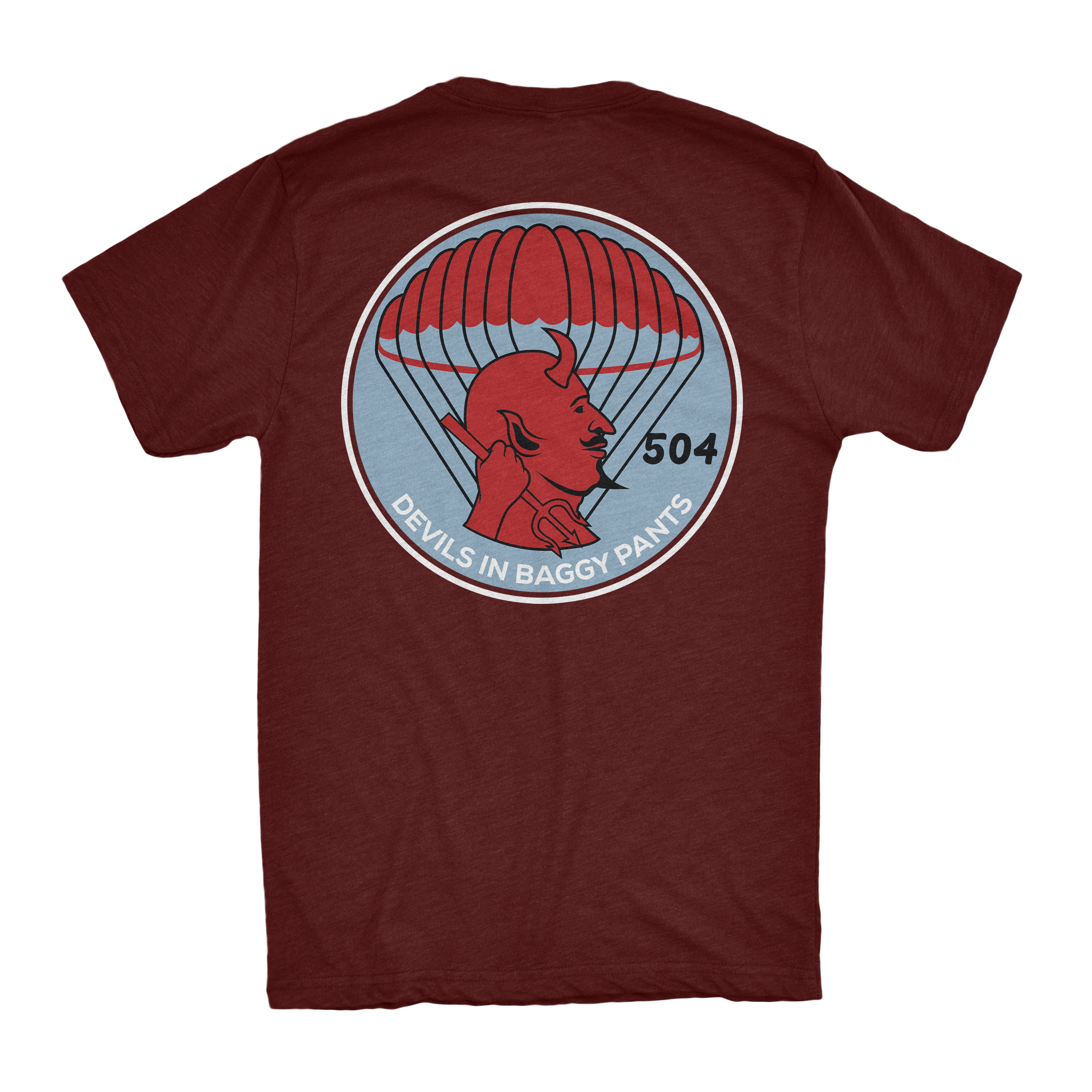 504 Devils Airborne Classic Athletic Shirt