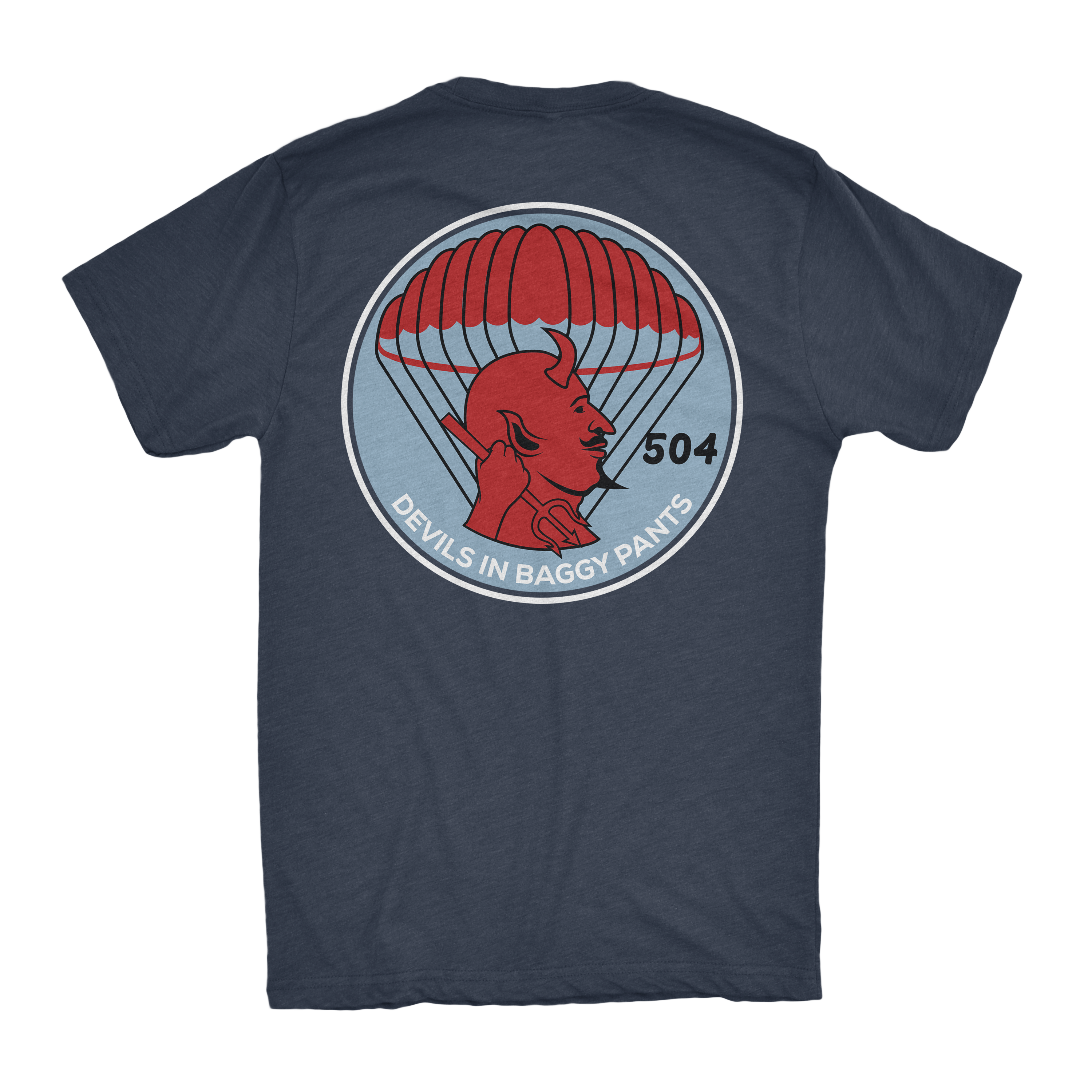 504 Devils Airborne Classic Athletic Shirt