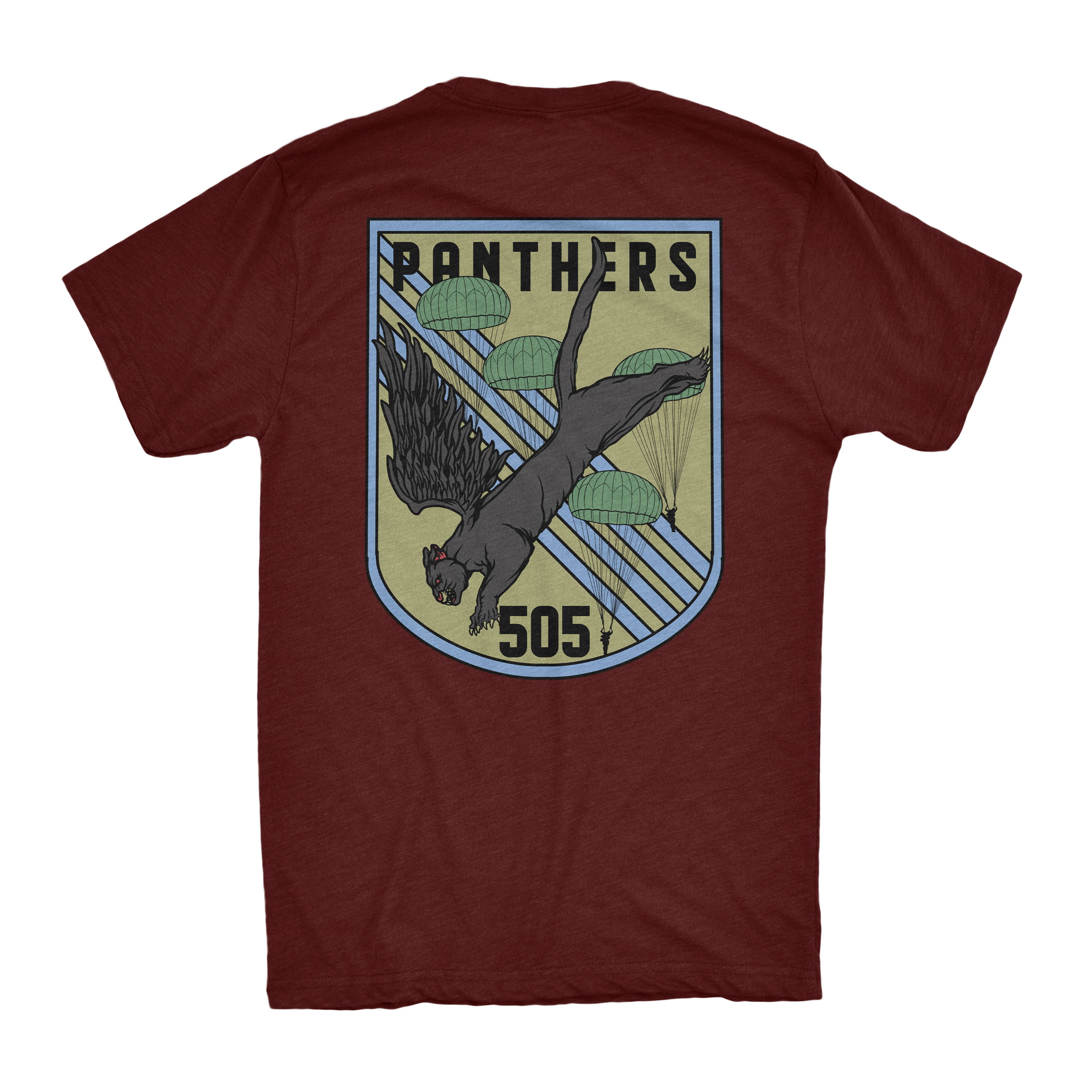 505th Panthers Remastered Athletic Shirt