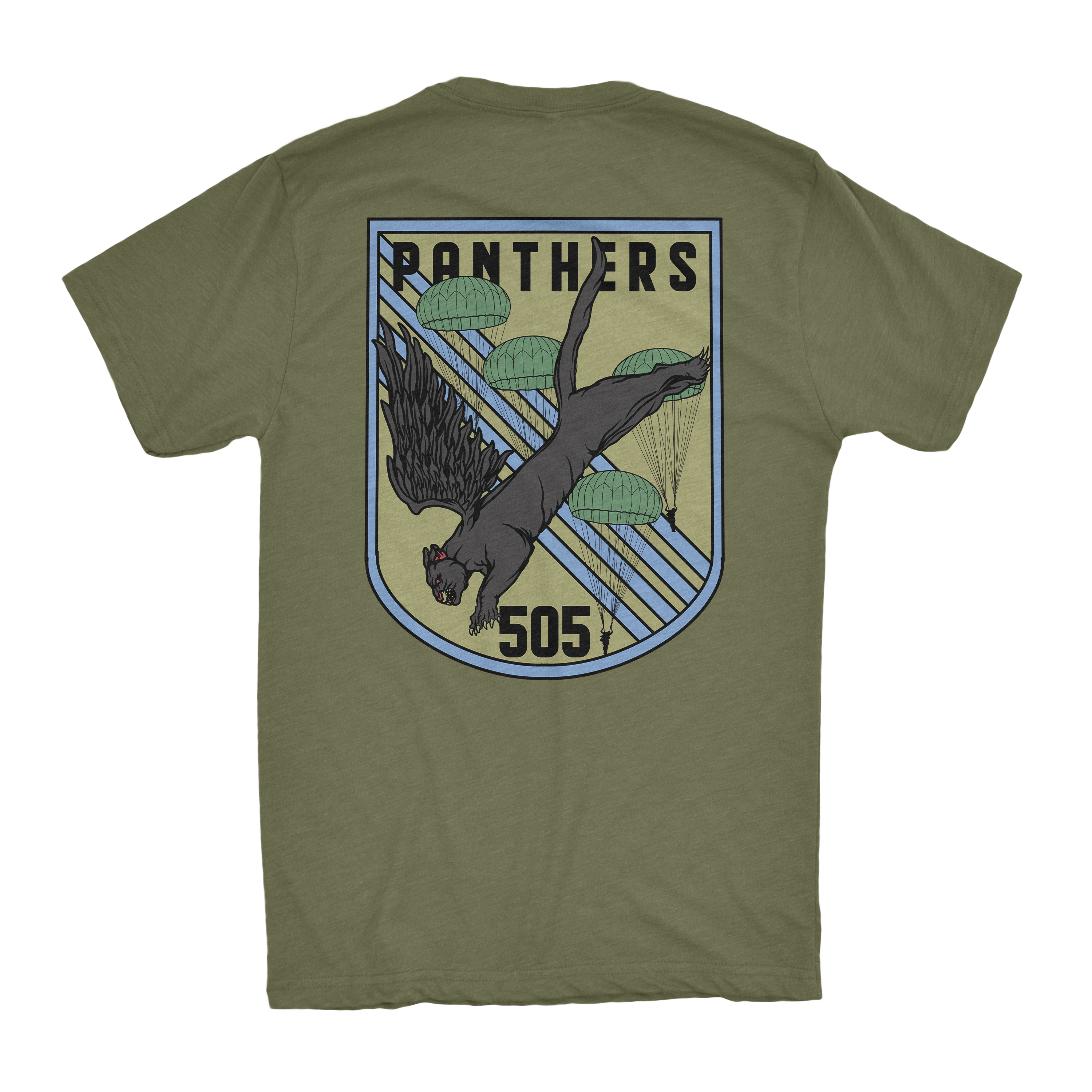 505th Panthers Remastered Athletic Shirt