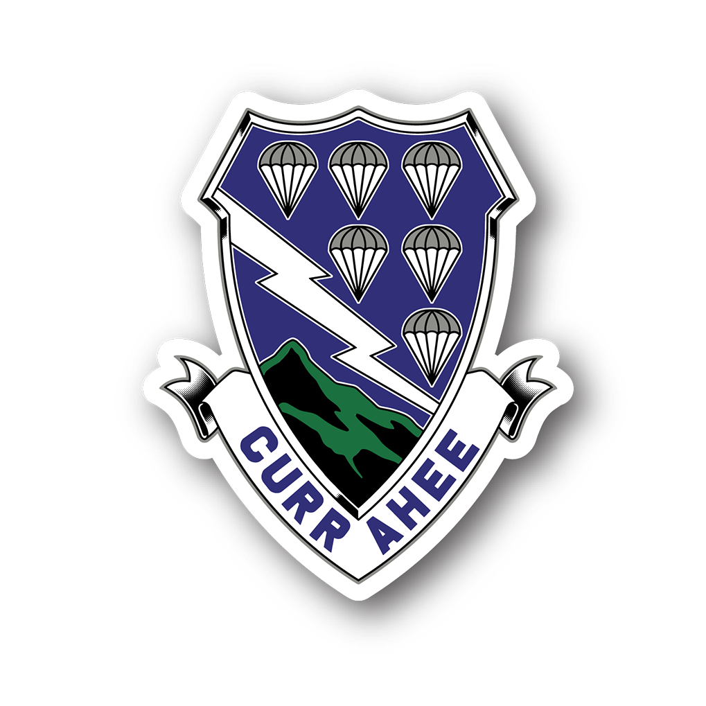 506th Currahee Traditional Premium Sticker