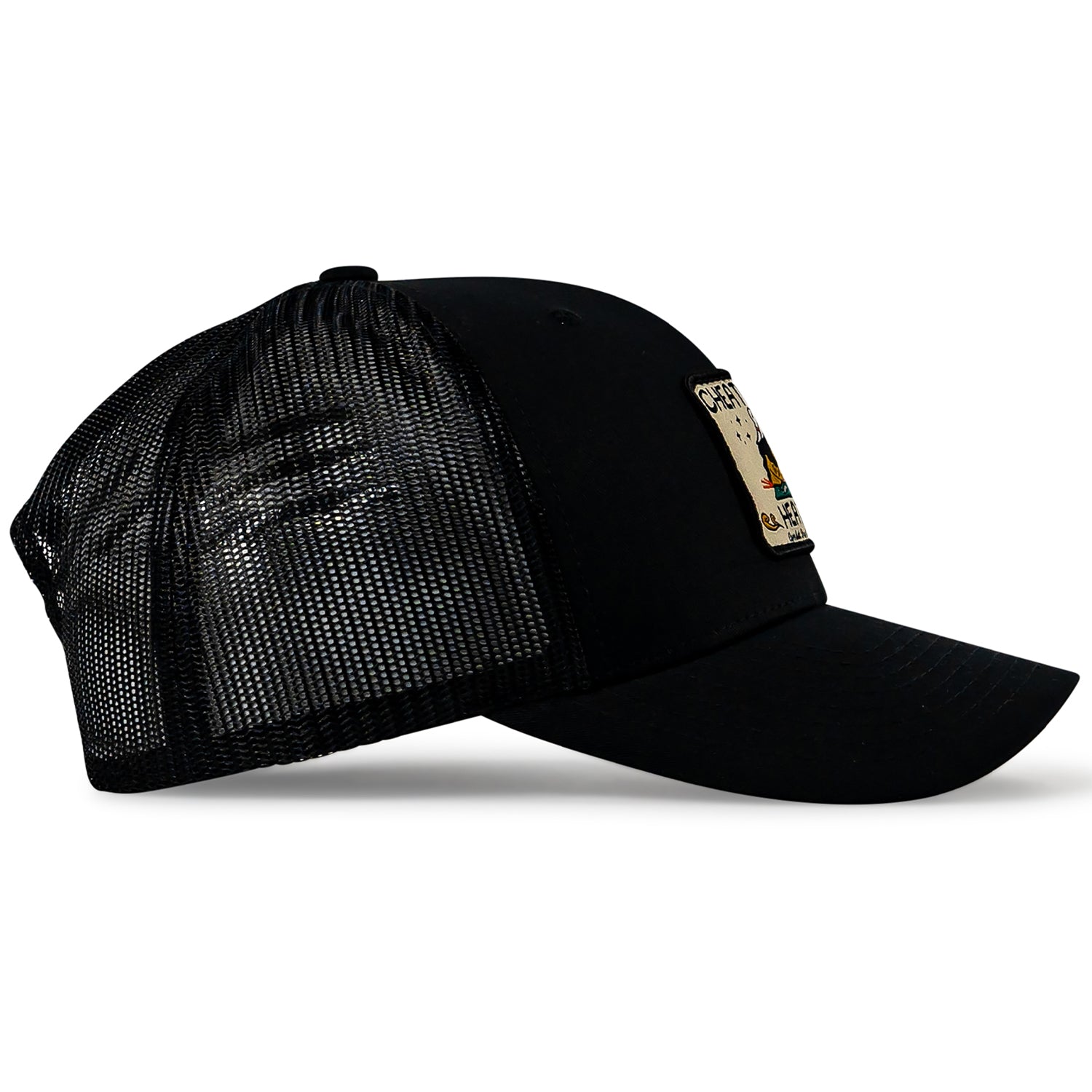 Cheaters Get Heaters Western Cowboy Patch SnapBack