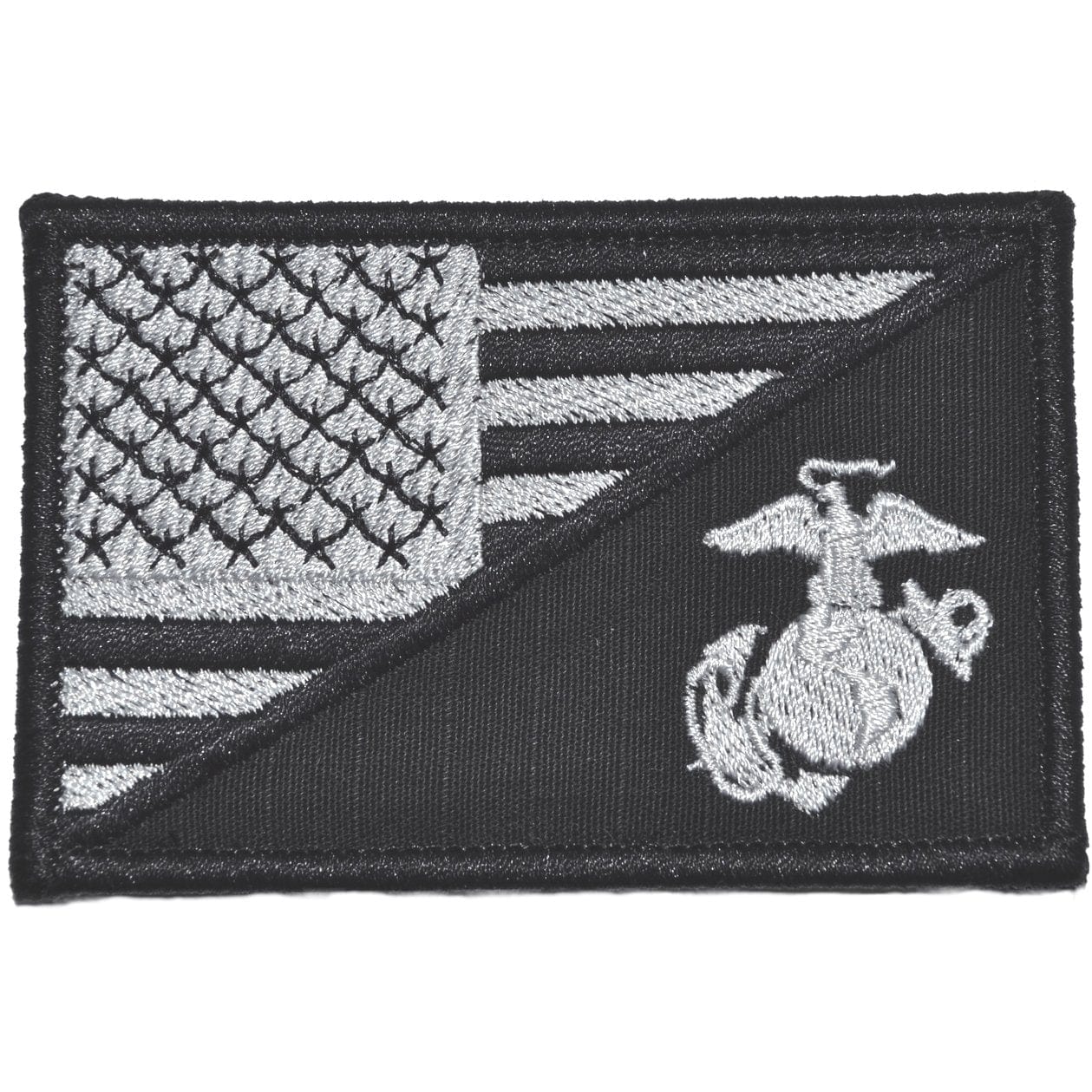 USMC EGA USA Flag - 2.25x3.5 Patch