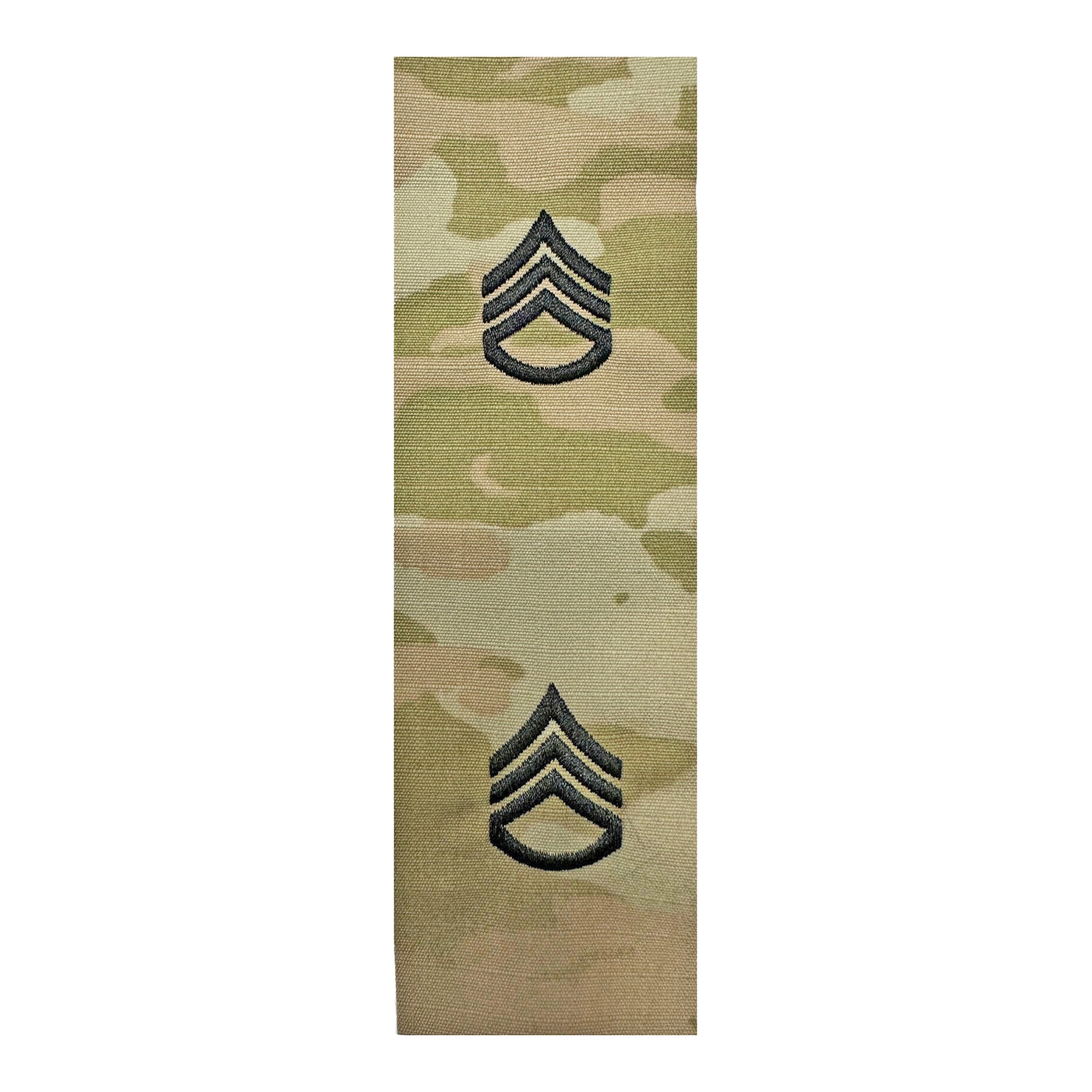 U.S. Army E6 Staff Sergeant OCP Sew-on for Cap “Only” (pair)
