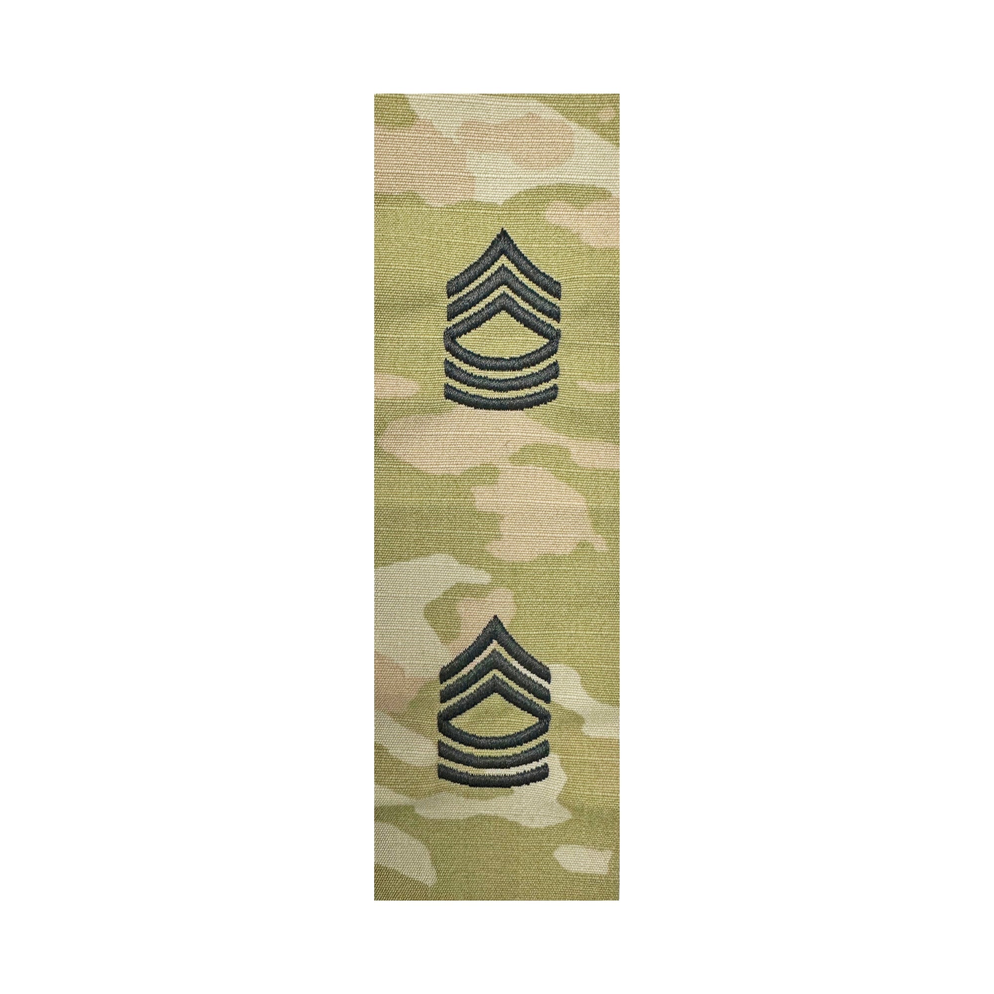 U.S. Army E8 Master Sergeant OCP Sew-on "for Cap Only” (pair)