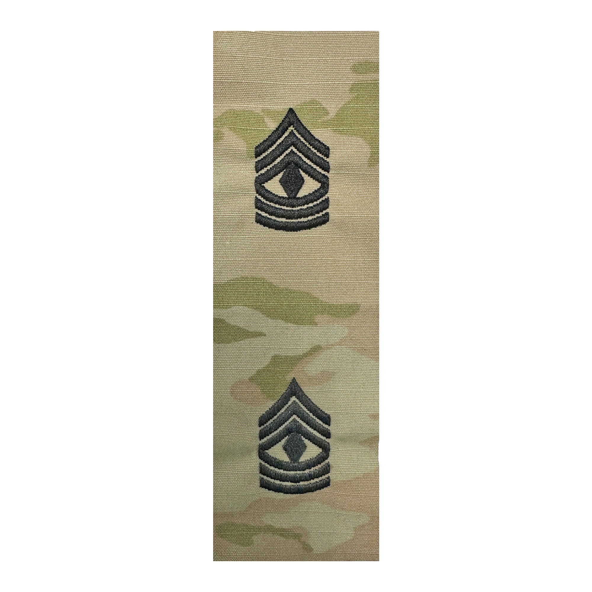 U.S. Army E8 First Sergeant OCP Sew-on for Cap “Only” (pair)