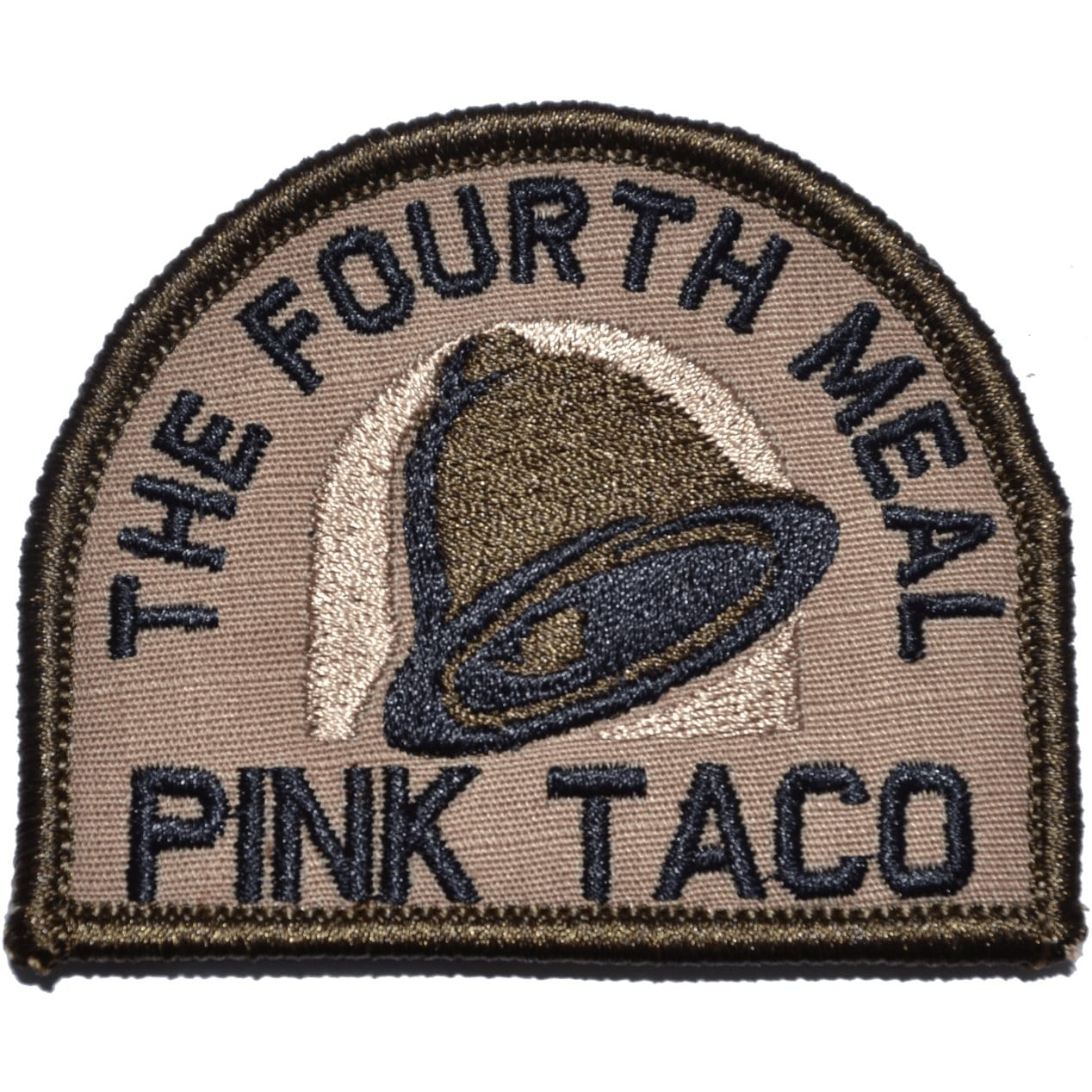 Pink Taco - The Fourth Meal - 3 inch Arch Patch