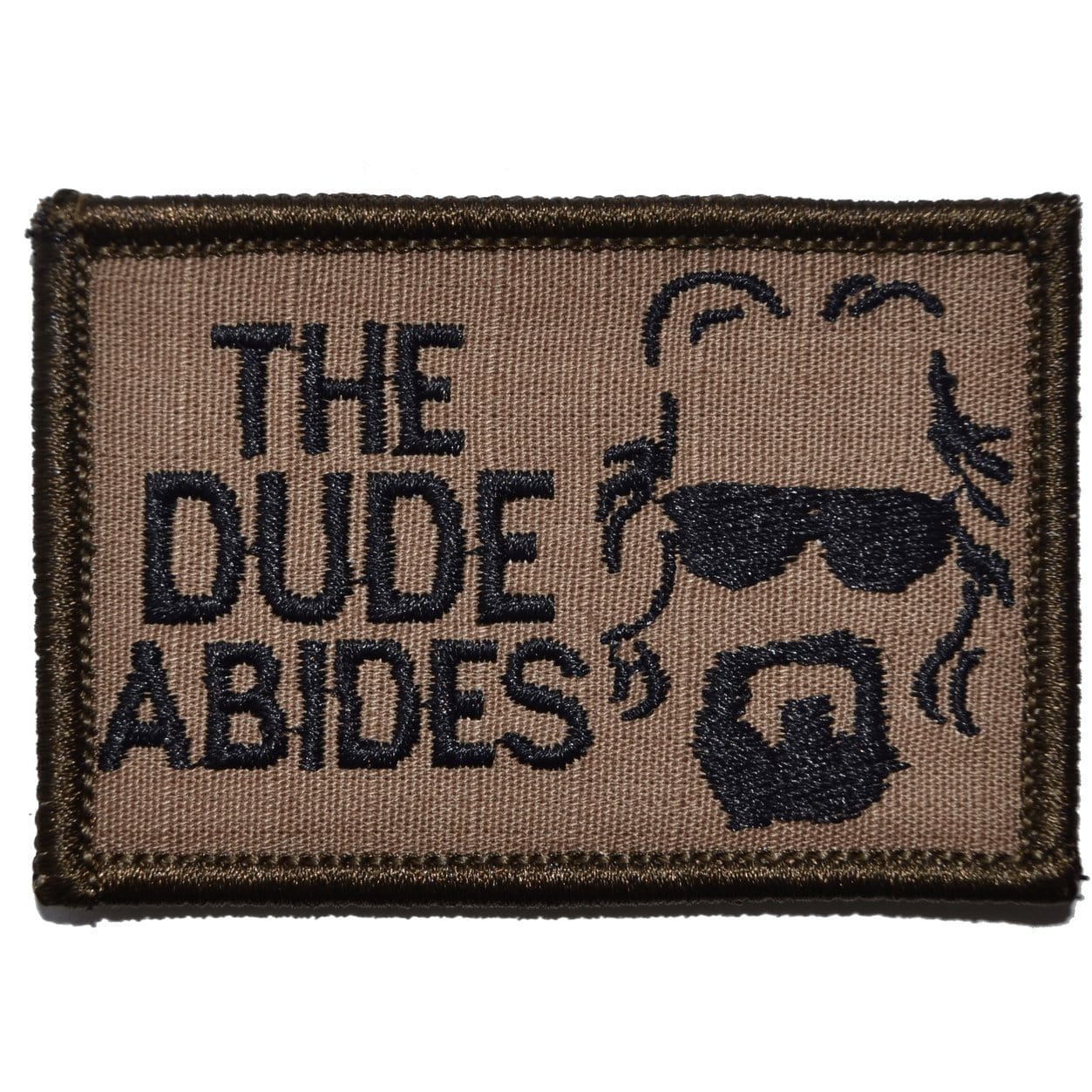 The Dude Abides: The Big Lebowski 2x3 Patch - Wear the Wisdom