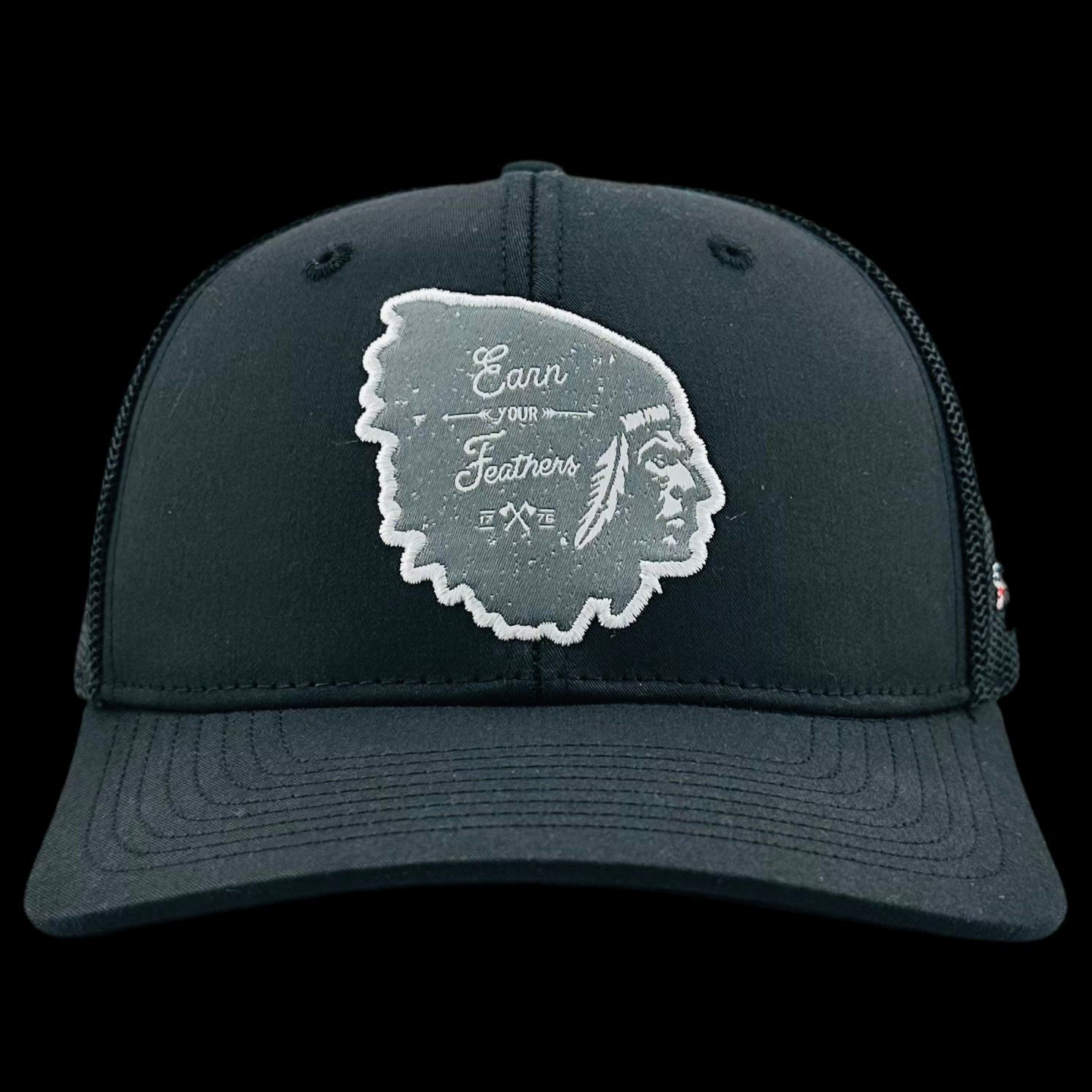 "EARN YOUR FEATHERS" TRUCKER HAT