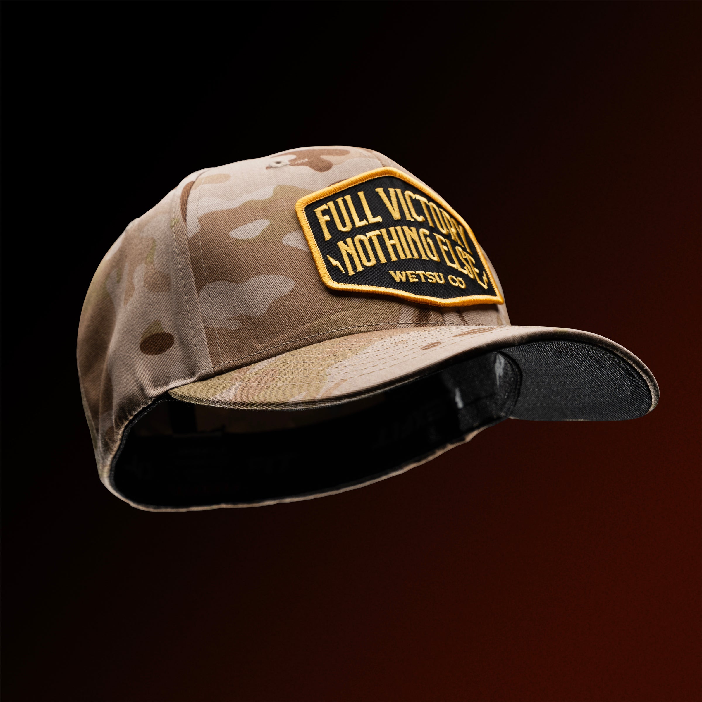 Full Victory Shield Patch Flexfit Hat