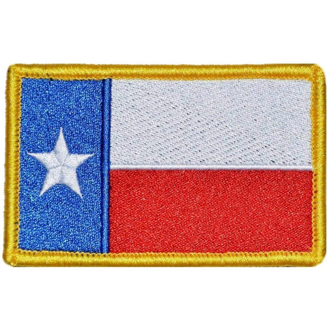 Bandera del estado de Texas: parche de 2 x 3 pulgadas