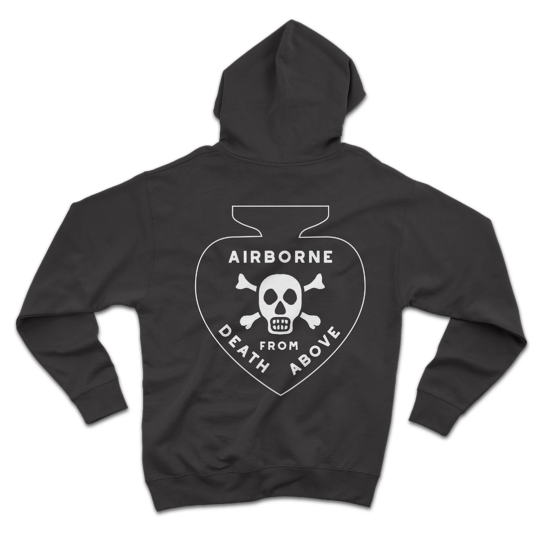 Vietnam Airborne Death Spade Hoodie