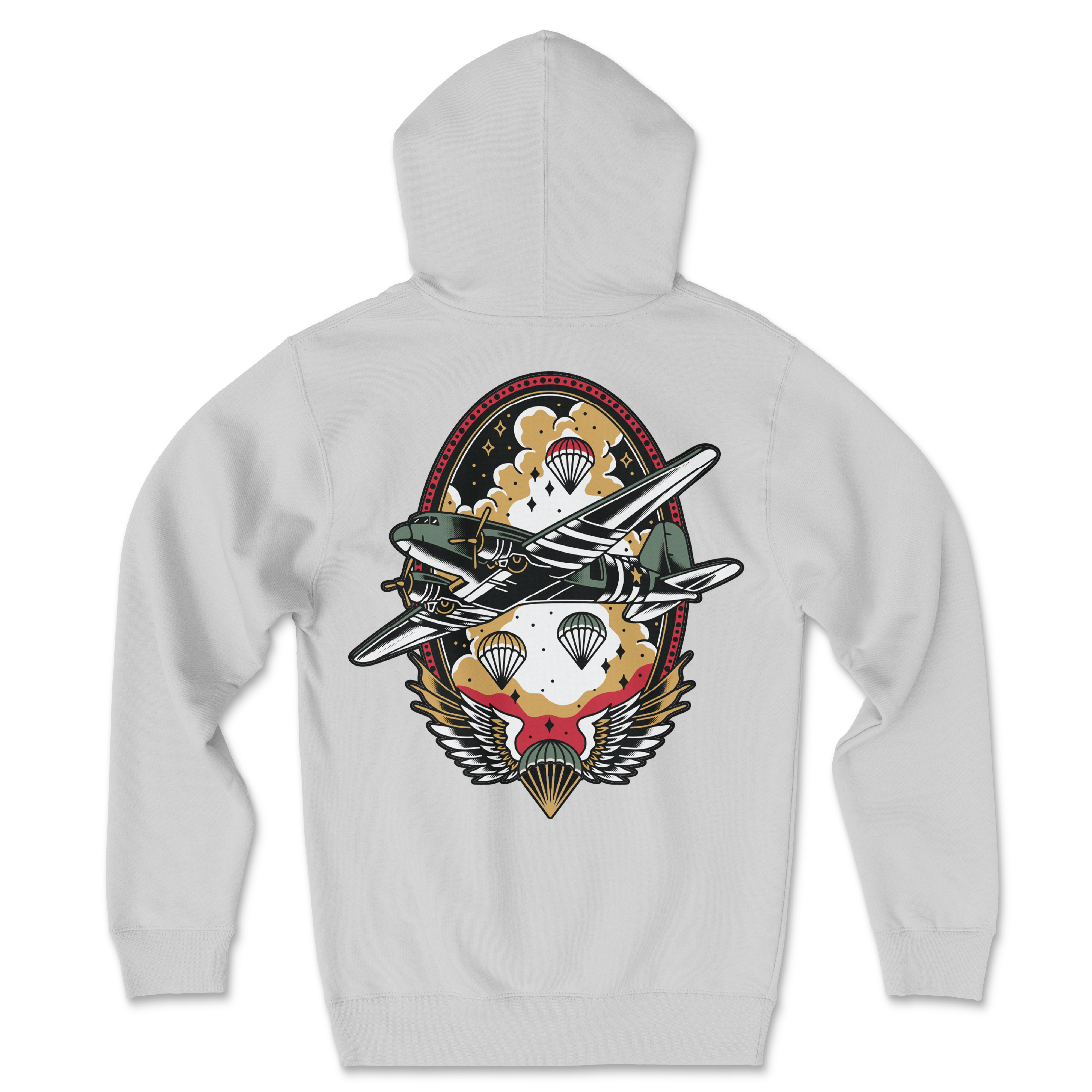 Airborne Traditional Hoodie