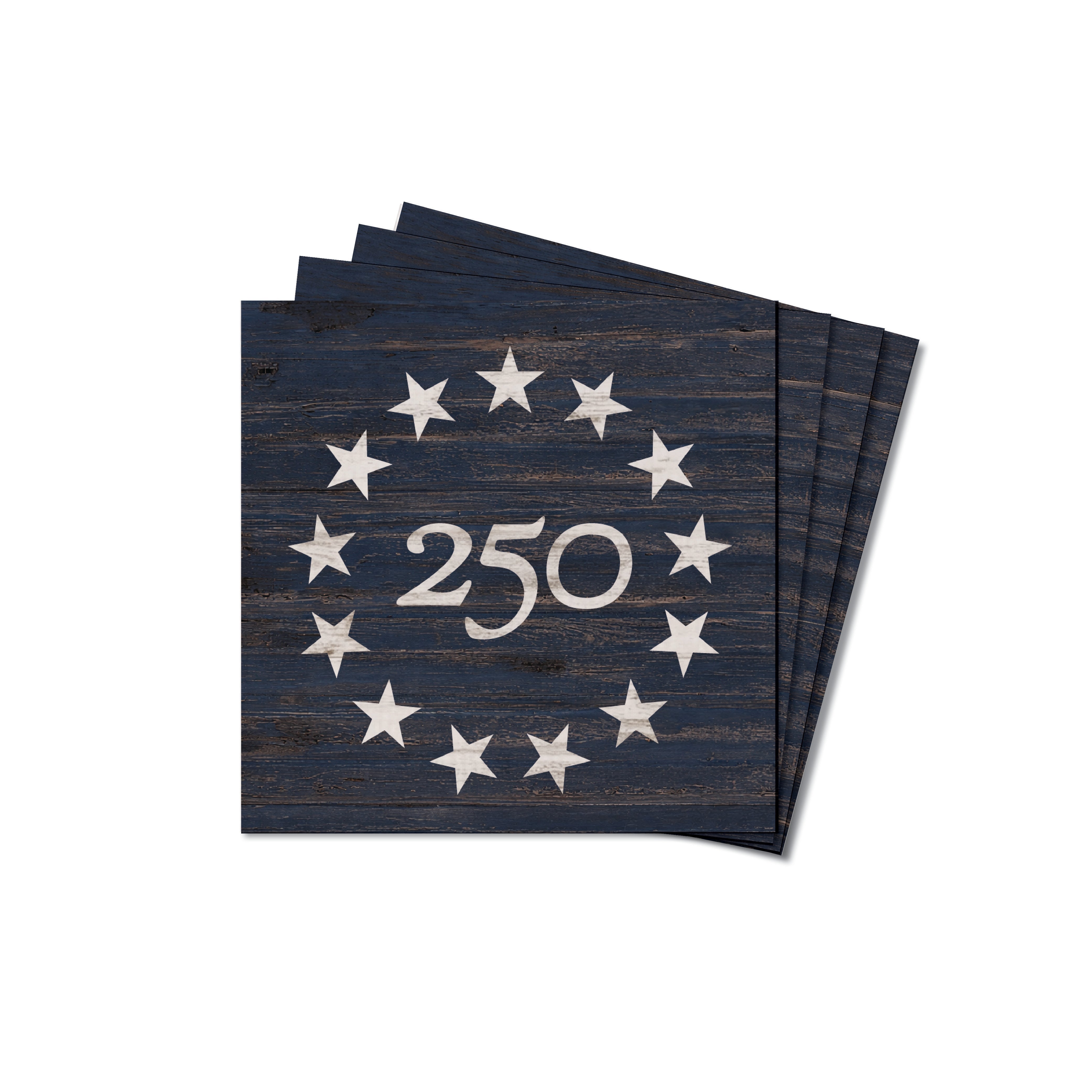 Collective - Freedom 250 Coaster Set - Blue
