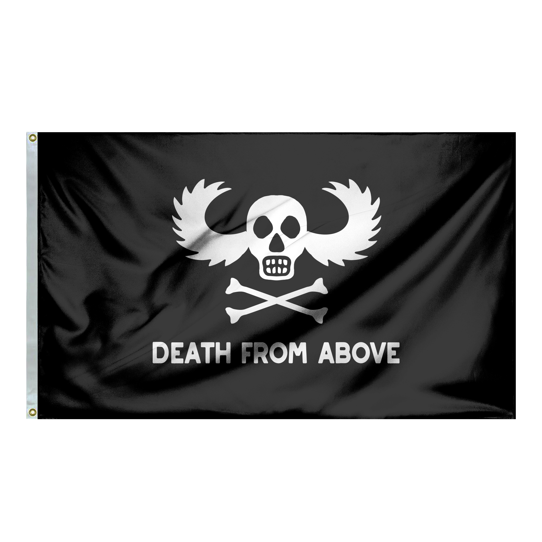 Vietnam Airborne War Wings Flag