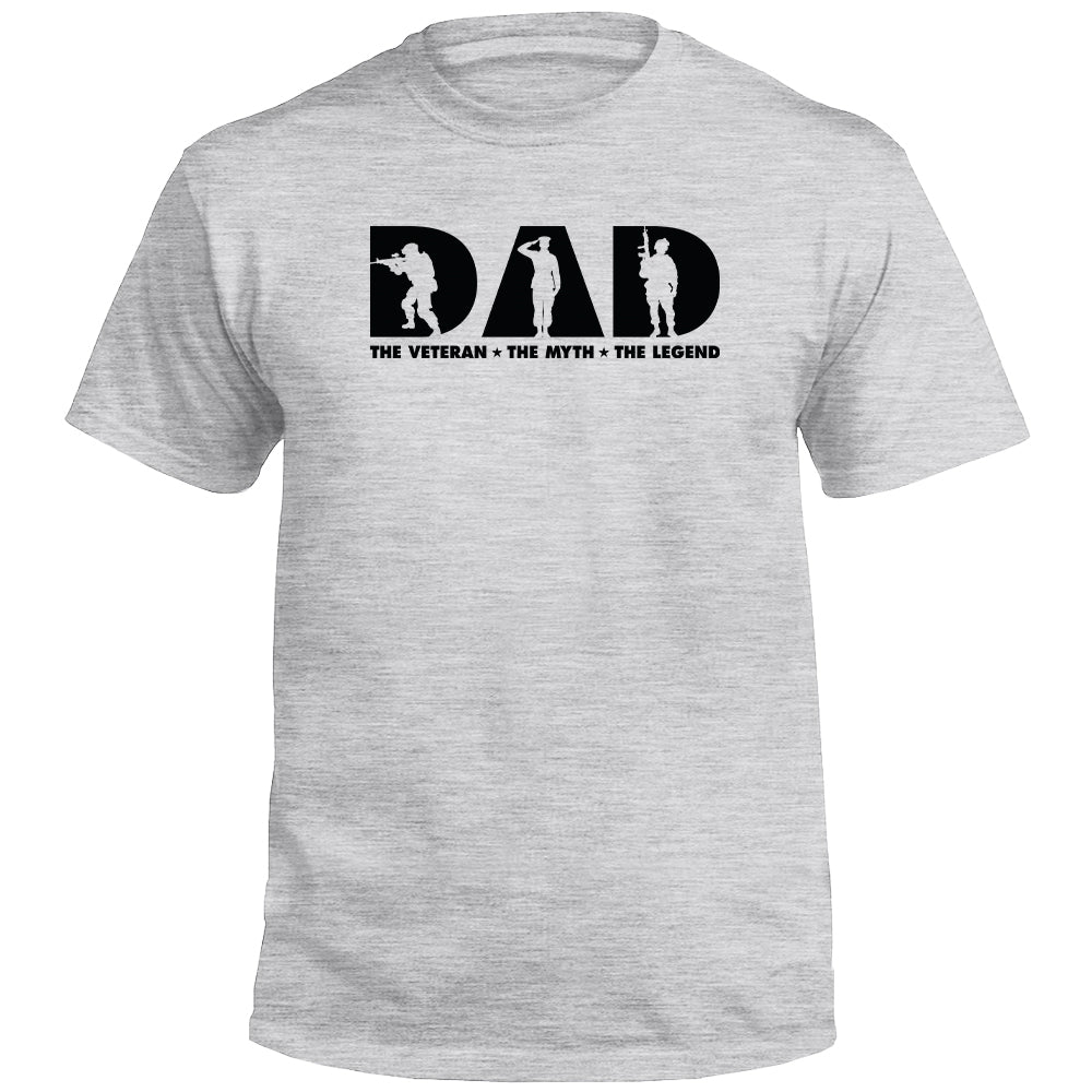Dad The Veteran The Myth The Legend (Front)