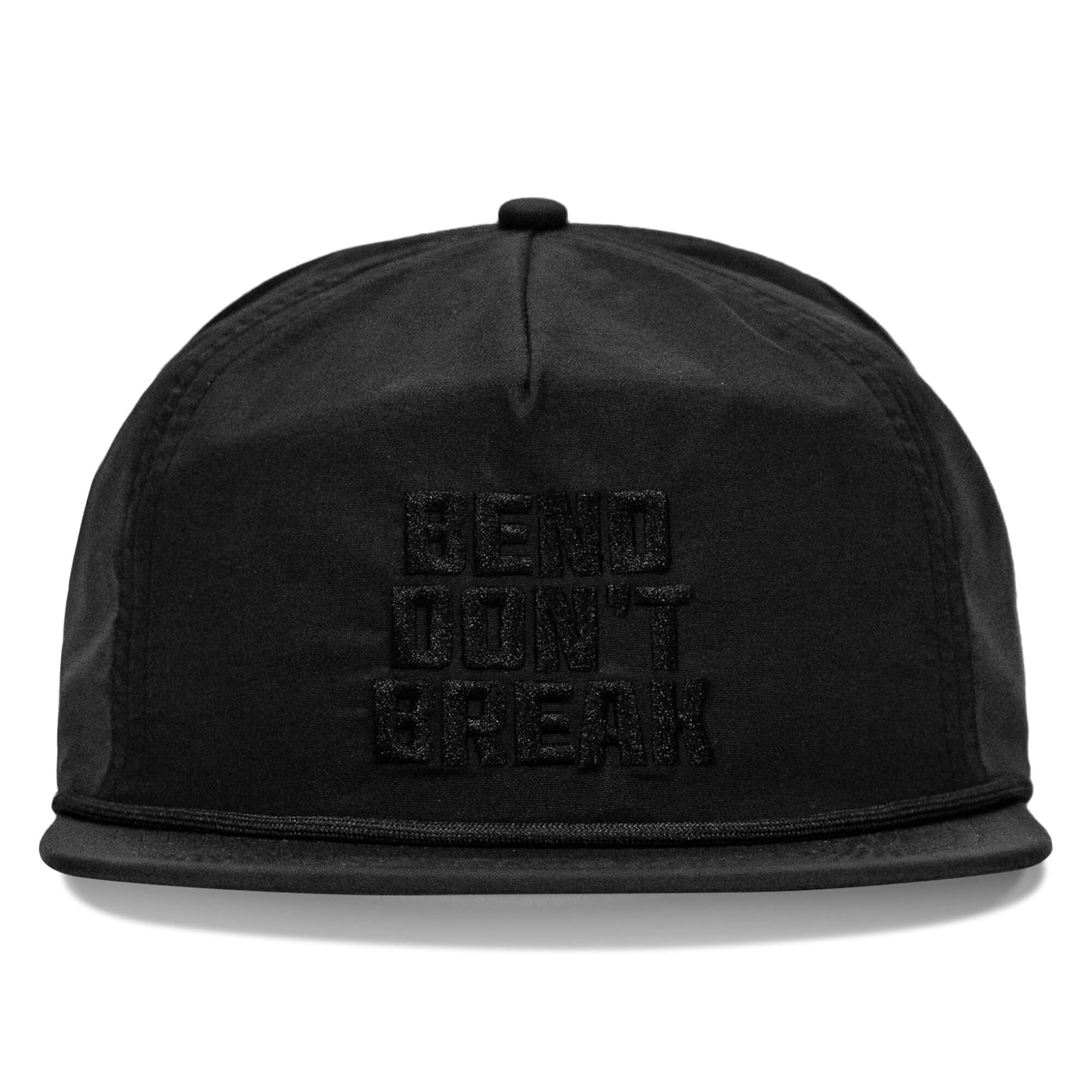Bend Don't Break Subdued Crushable Edition Rope SnapBack Hat