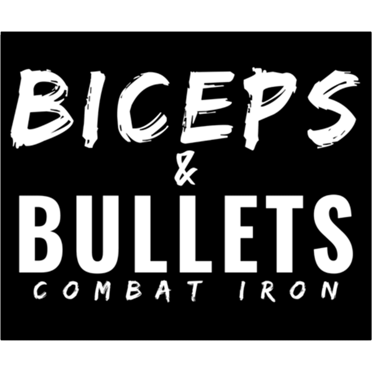 Biceps & Bullets Decal Sticker