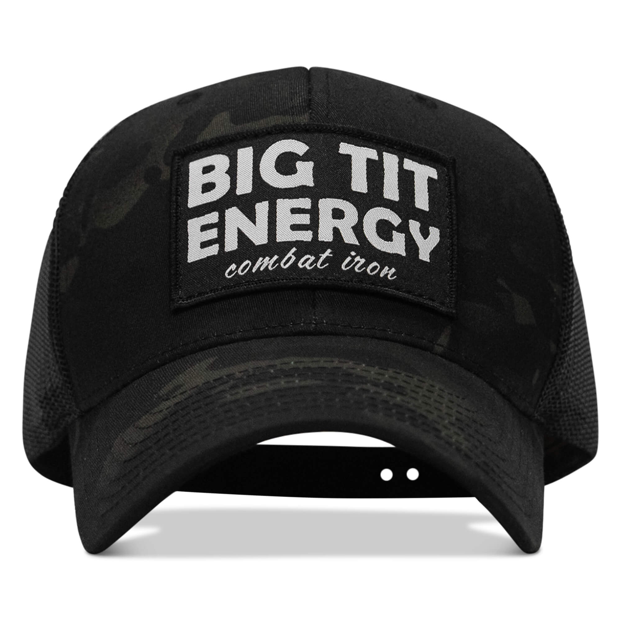 Big Tit Energy Patch Mesh Snapback Hat