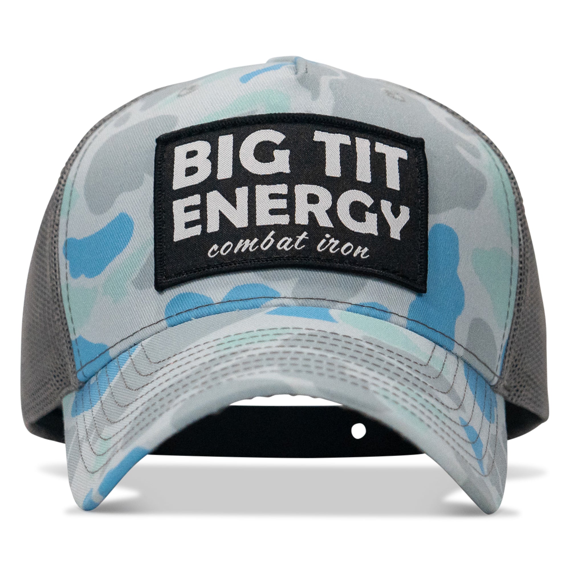 Big Tit Energy Patch Mesh Snapback Hat