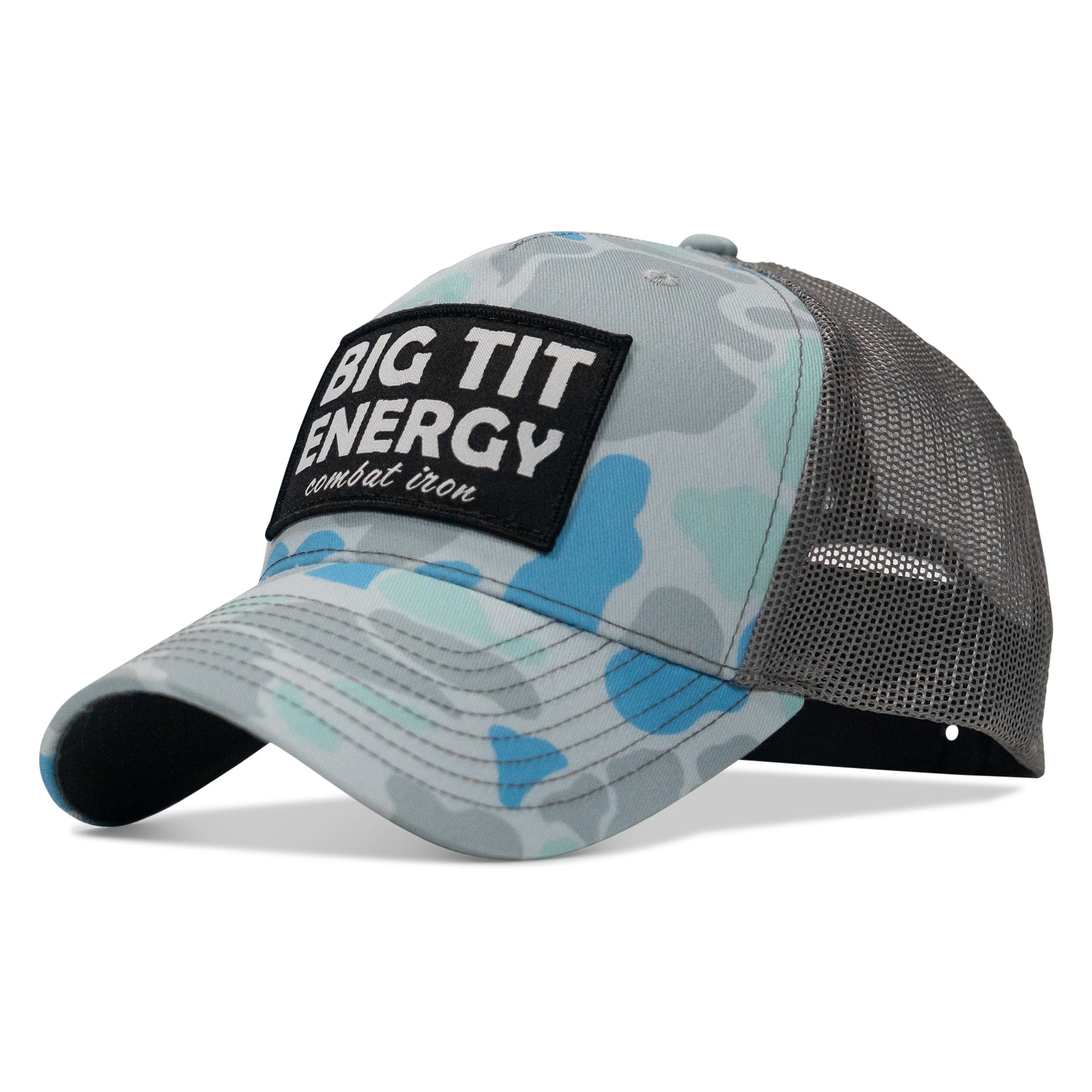 Big Tit Energy Patch Mesh Snapback Hat