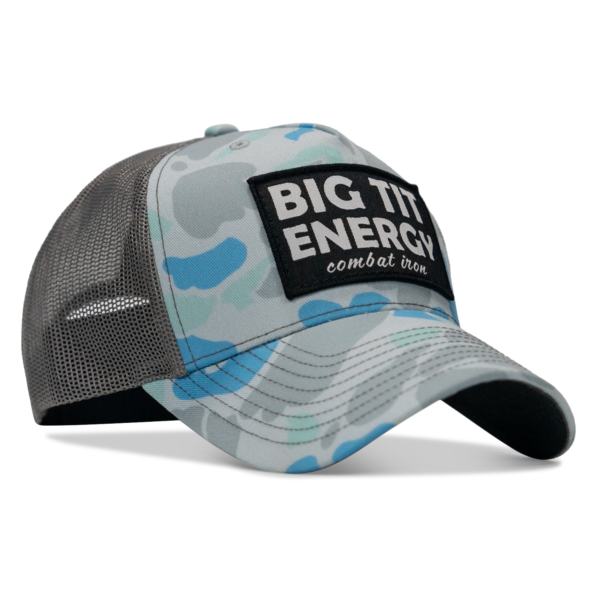 Big Tit Energy Patch Mesh Snapback Hat