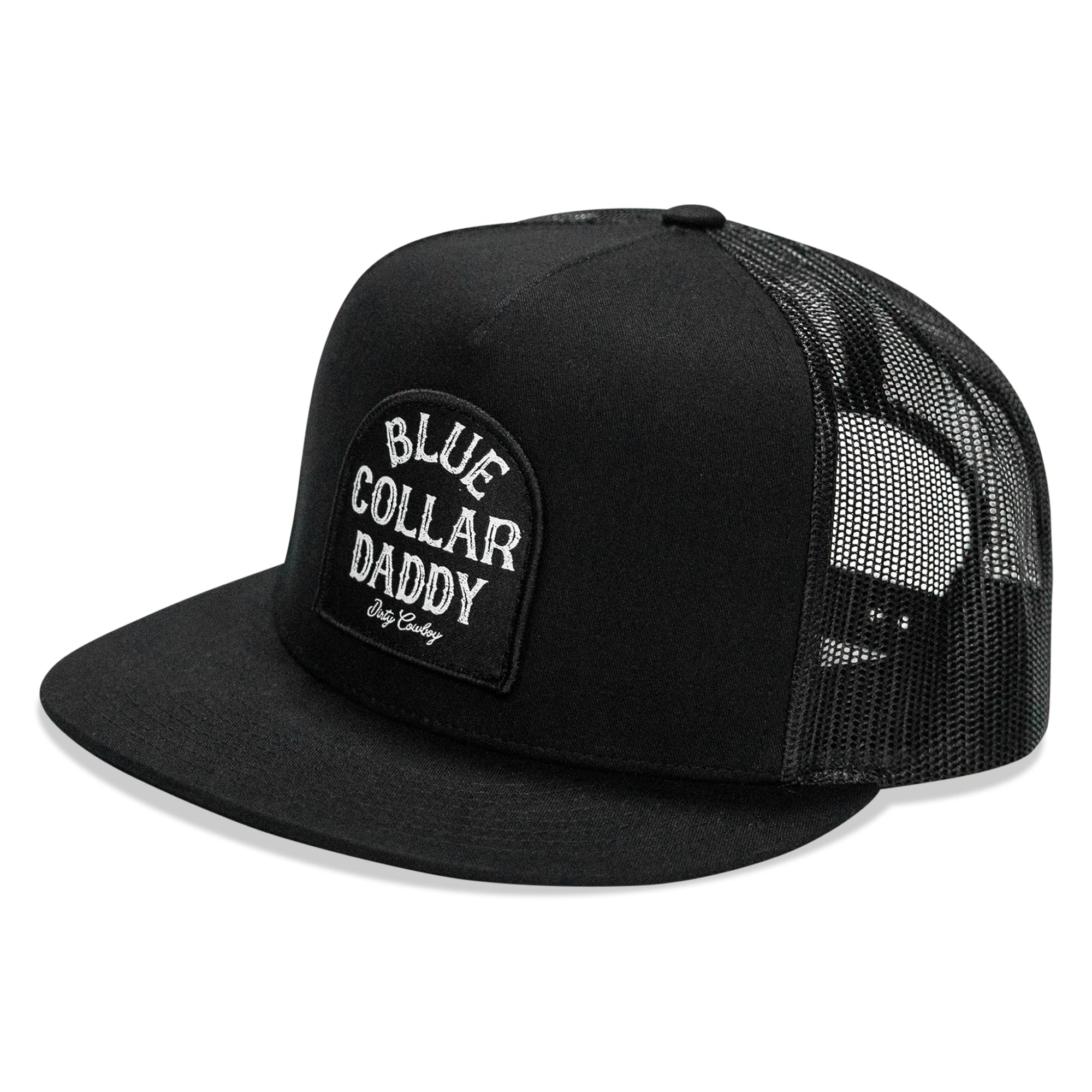 Blue Collar Daddy Patch Flatbill Snapback