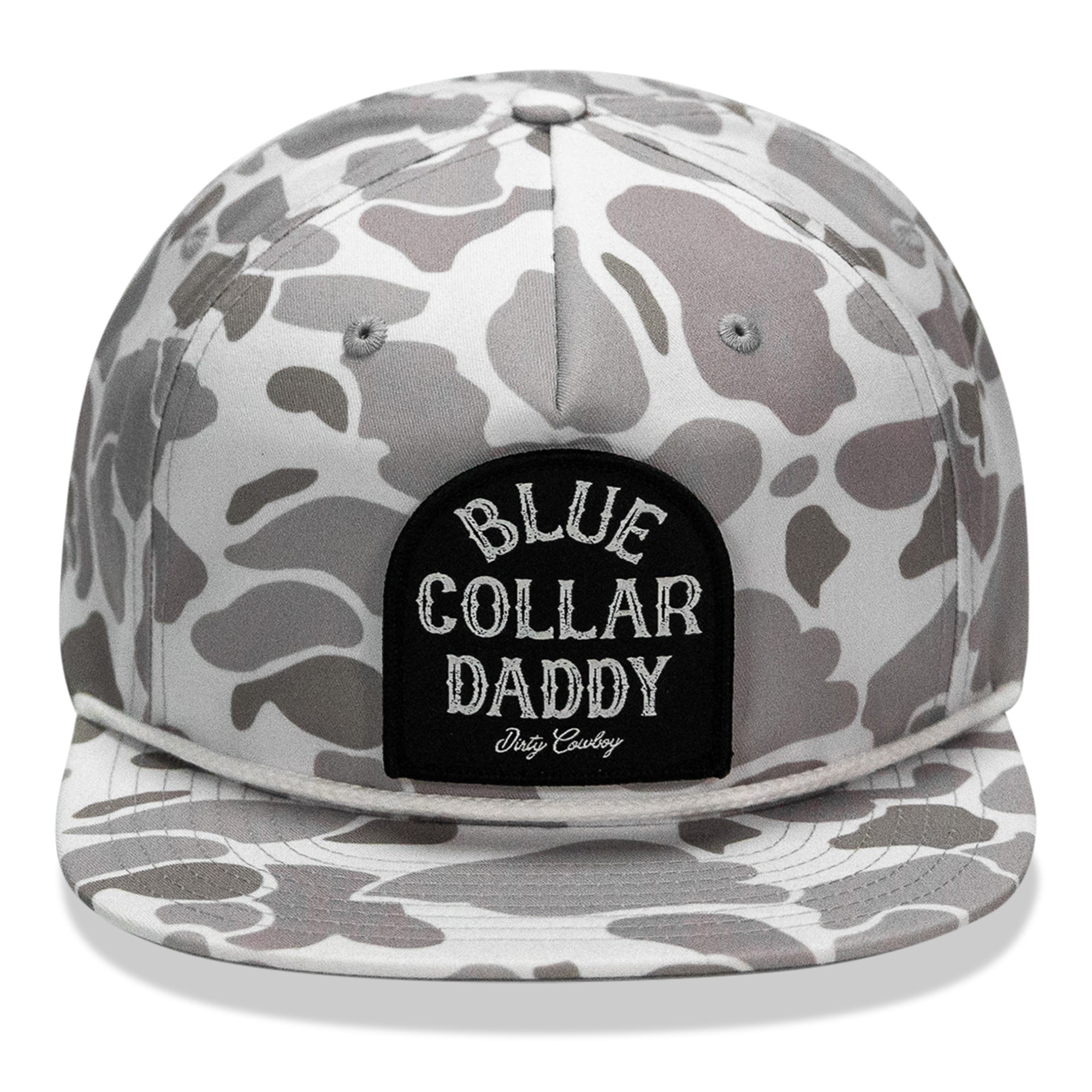 Blue Collar Daddy Patch Flatbill Snapback