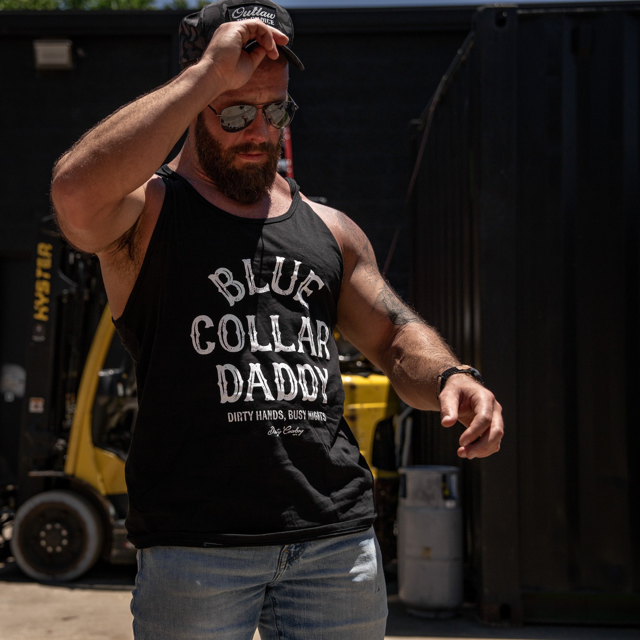 Blue Collar Daddy Men's Tank Top