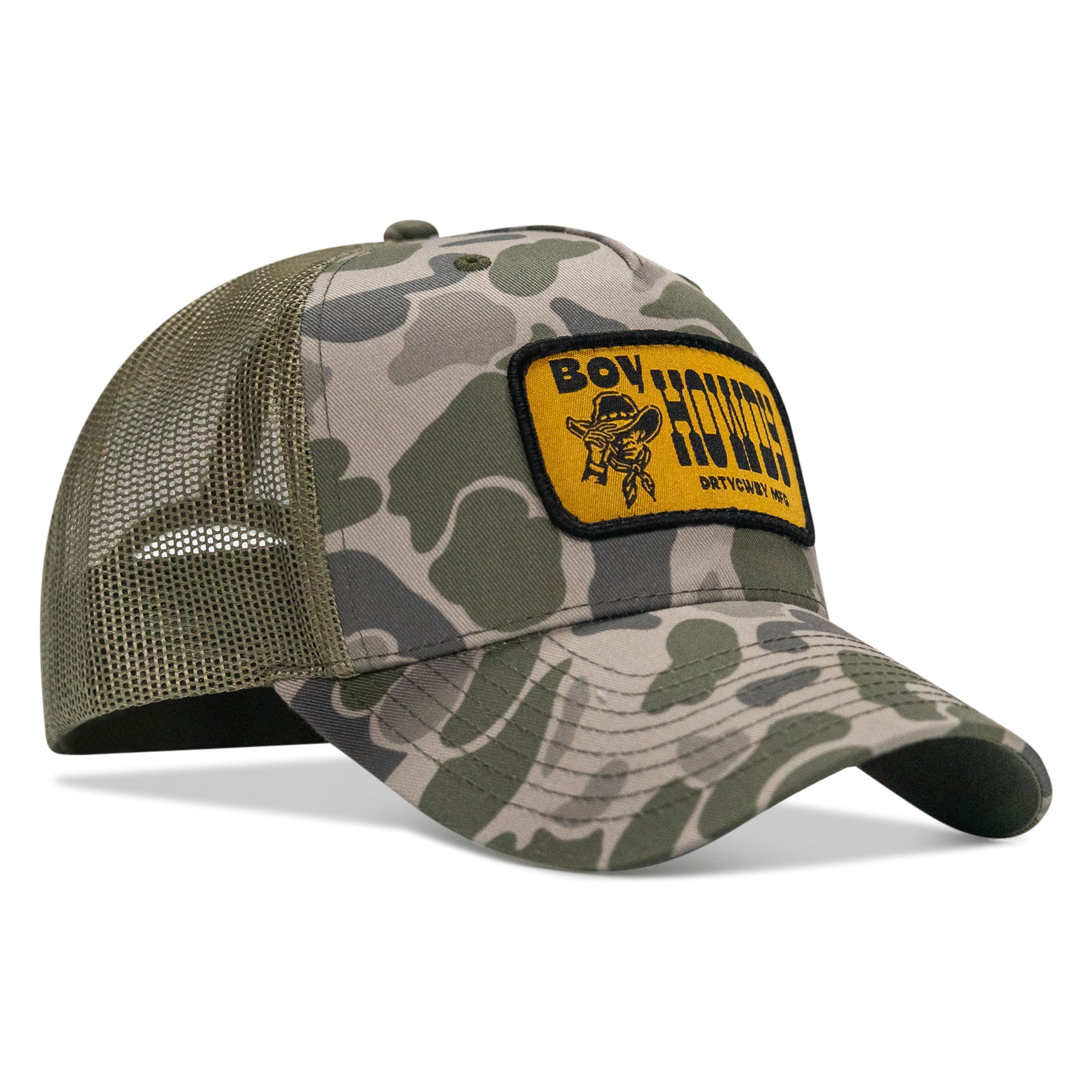 Boy Howdy Western Patch Snapback Hat