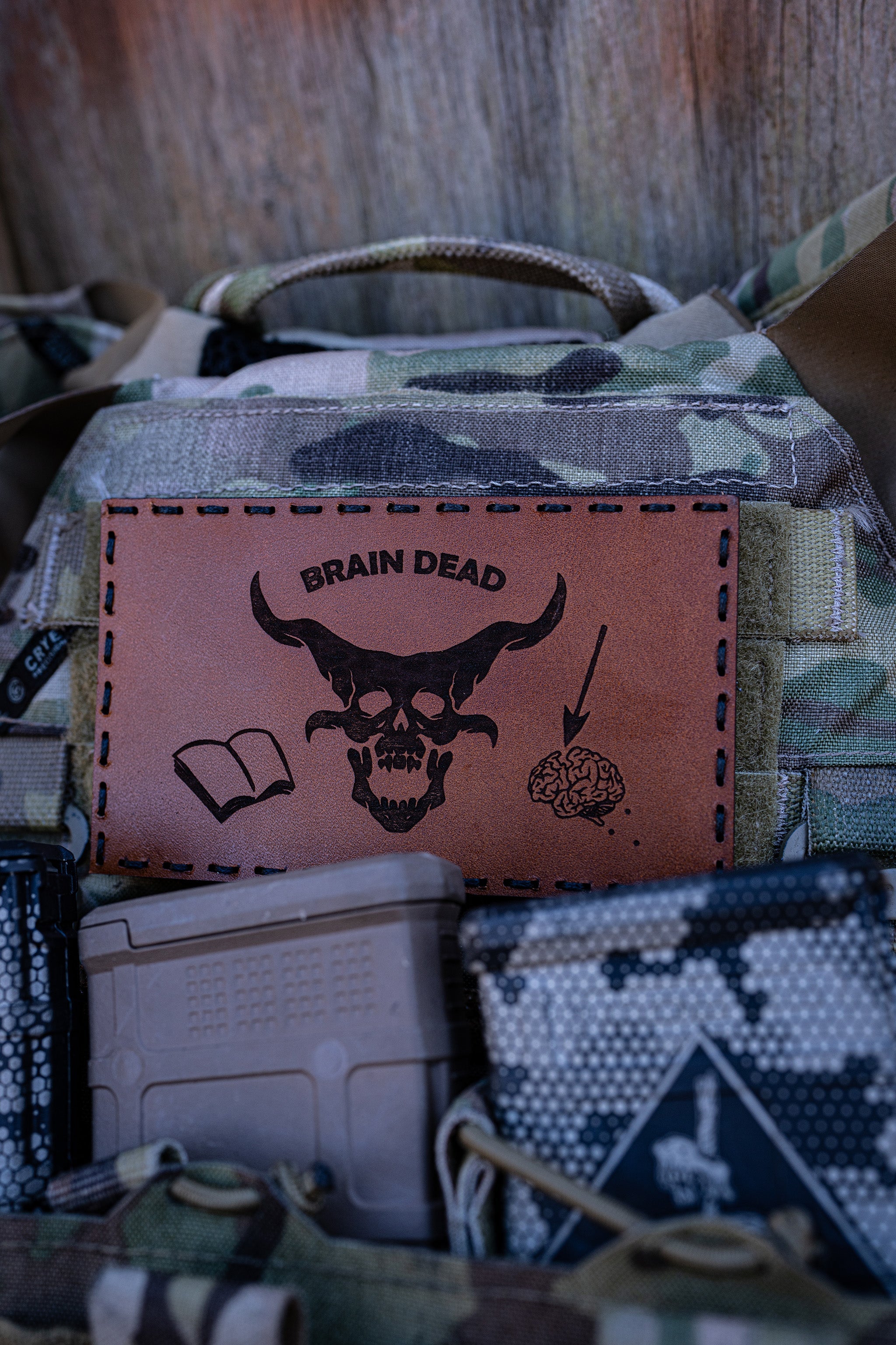 BRAIN DEAD 2.0 LEATHER PATCH