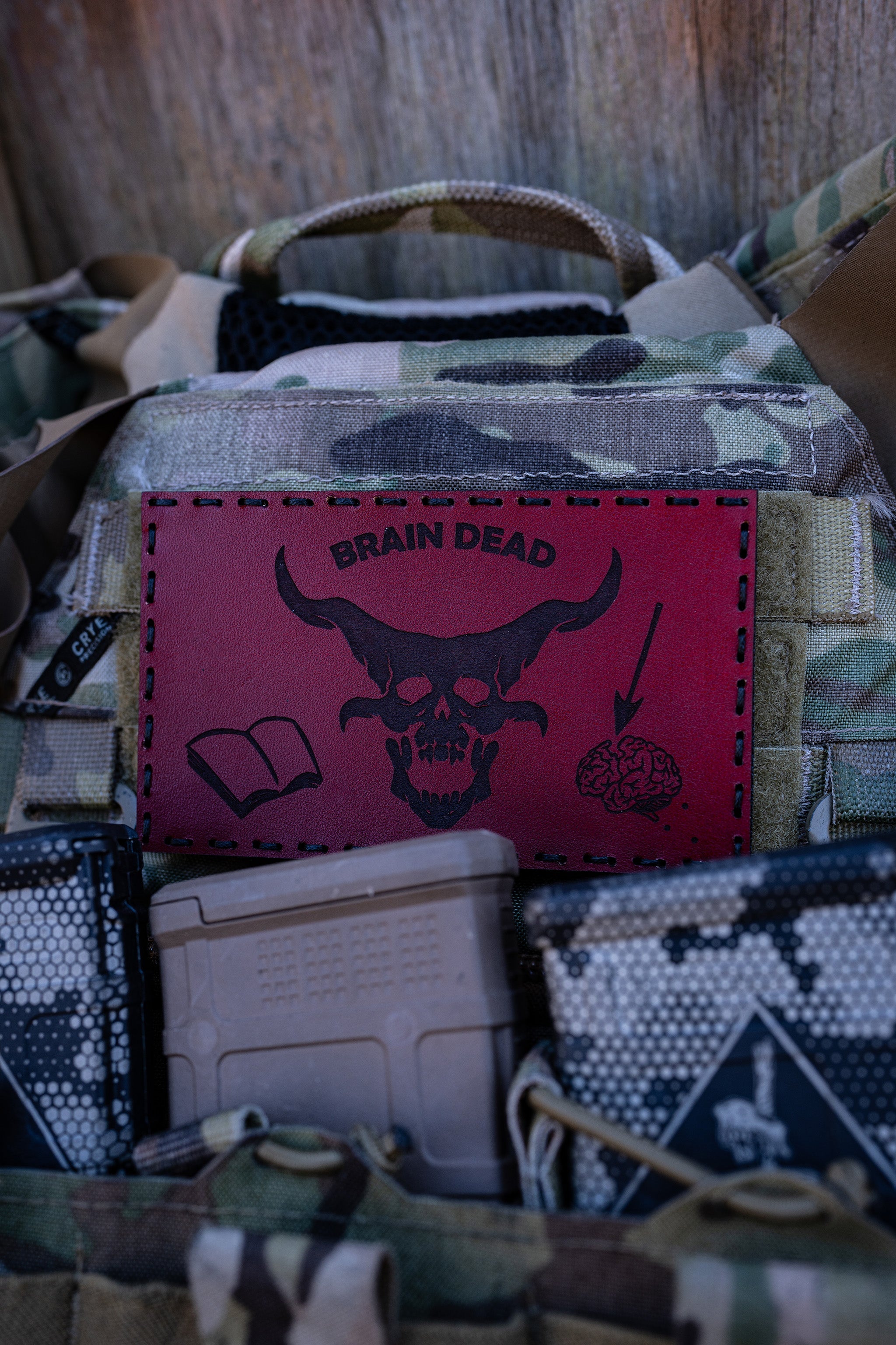 BRAIN DEAD 2.0 LEATHER PATCH