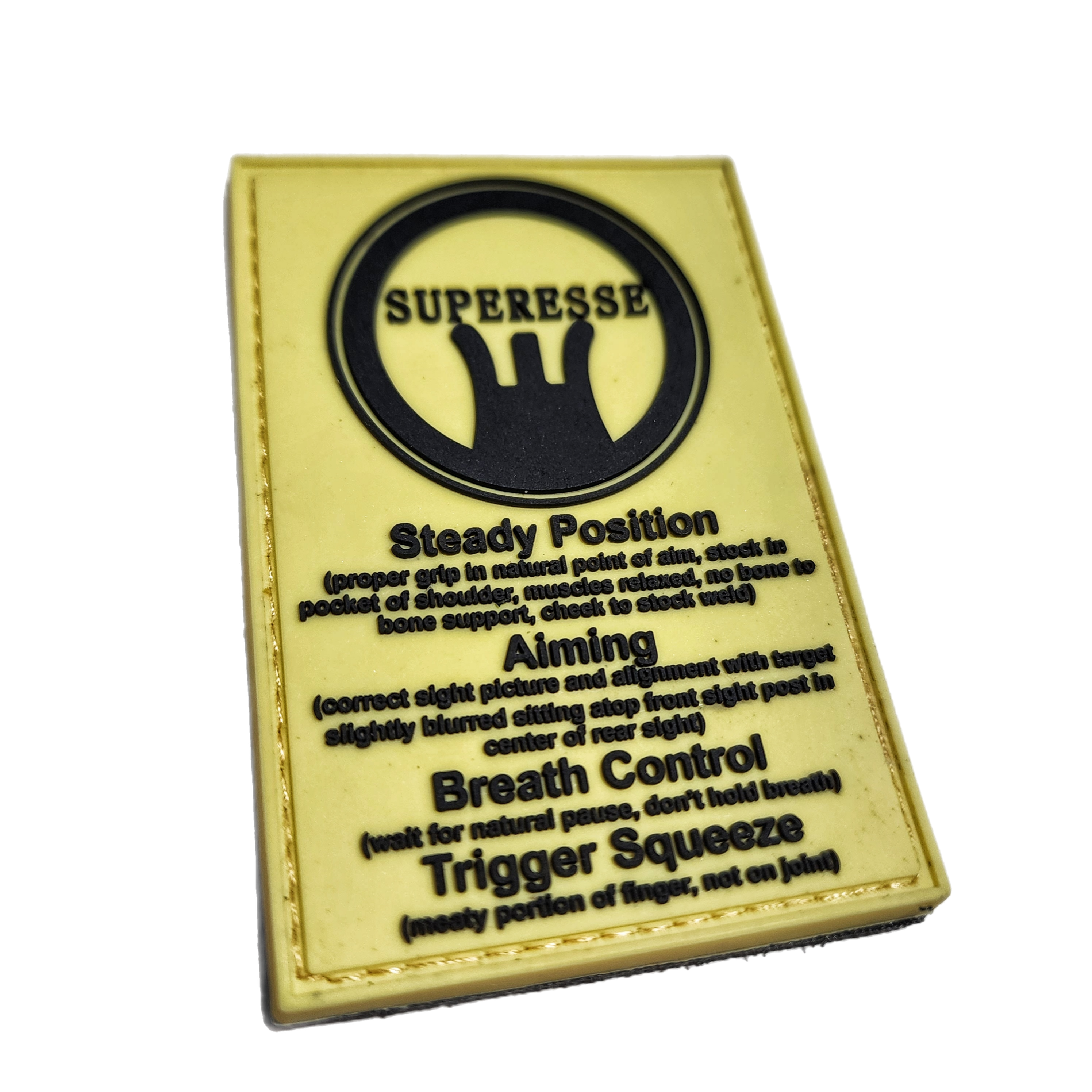 Storage Pocket Patch: Marksmanship Fundamentals