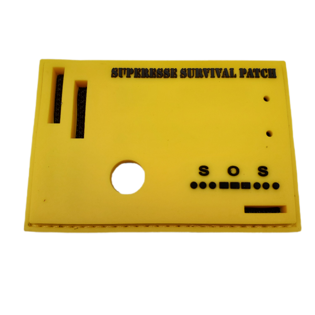 Superesse Survival Patch: Compartmentalized Micro EDC and Survival Kit
