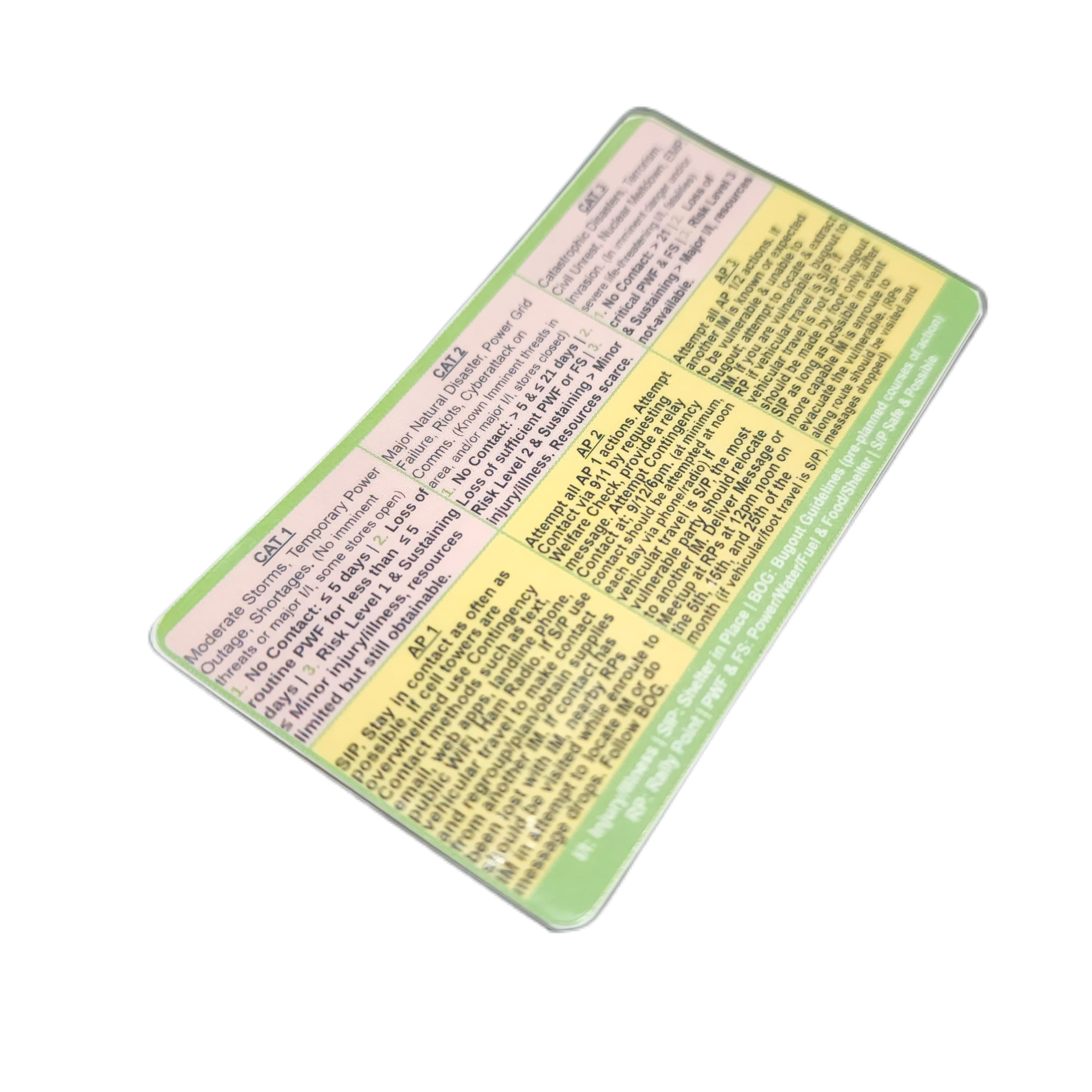 Survival Reference Decal Pack - Collection of 11 Stickers