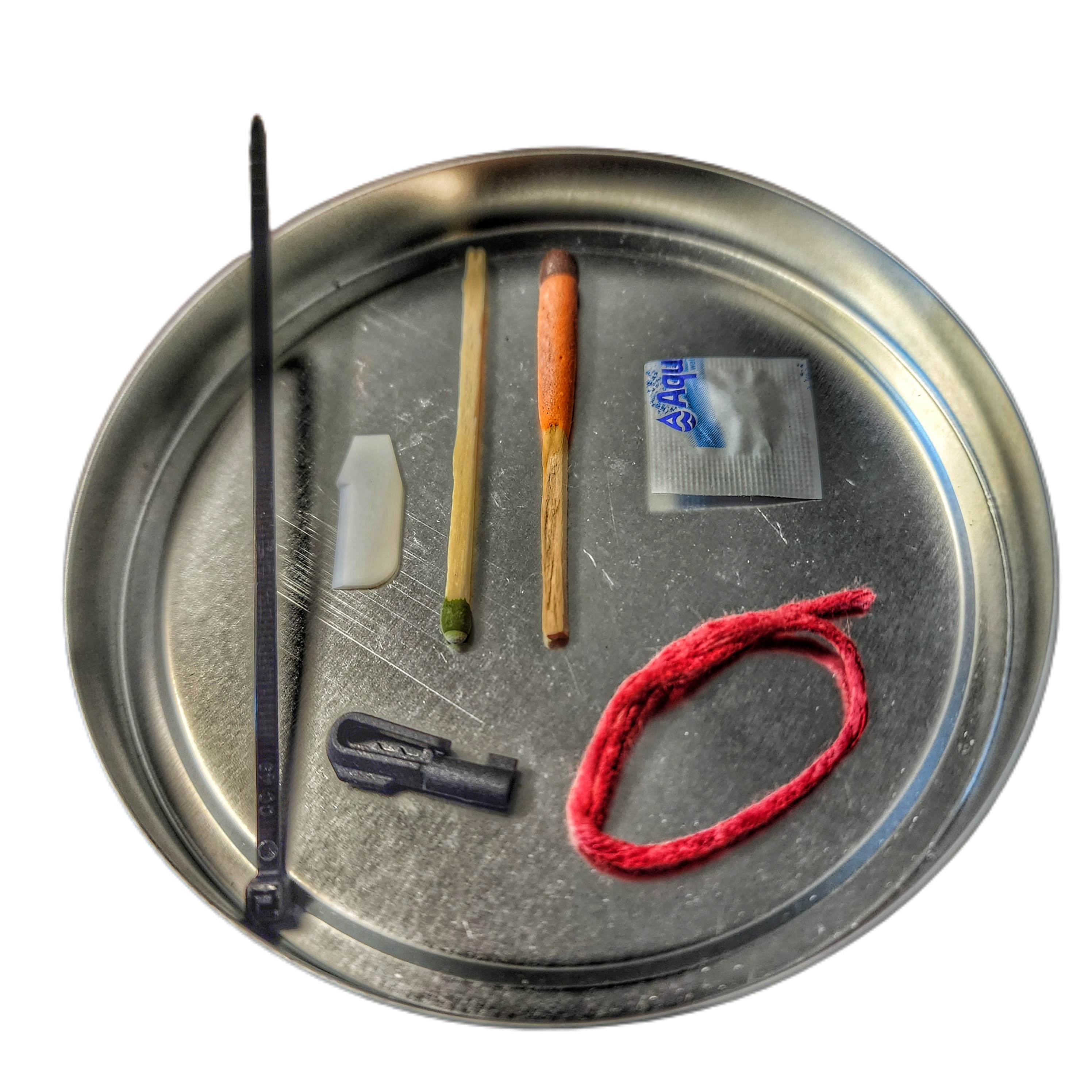 EDC Cache Markers - Hollow Sharpie with internal stash of survival supplies.
