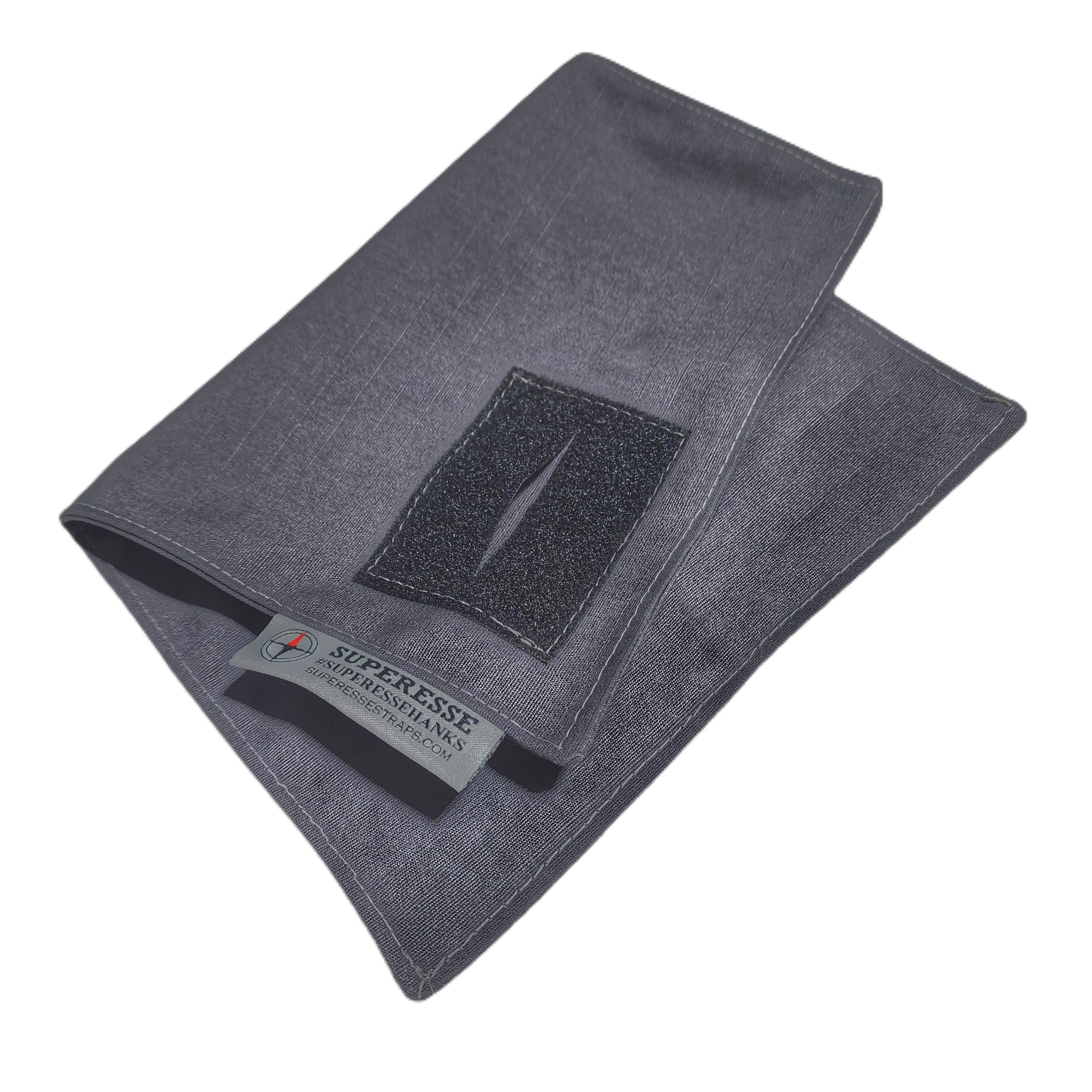 Tactical Tissue: Morale Patch compatible Ripstop stitched hank with covert storage pocket.