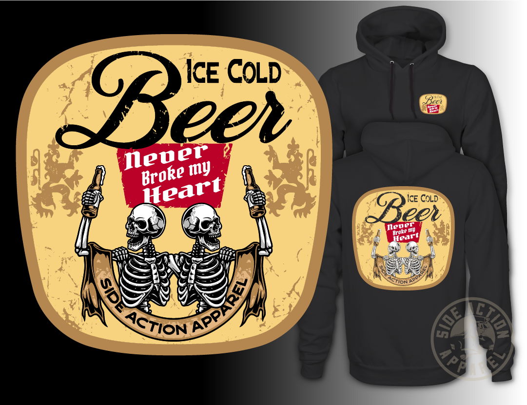 Beer Never Broke My Heart Hoodie