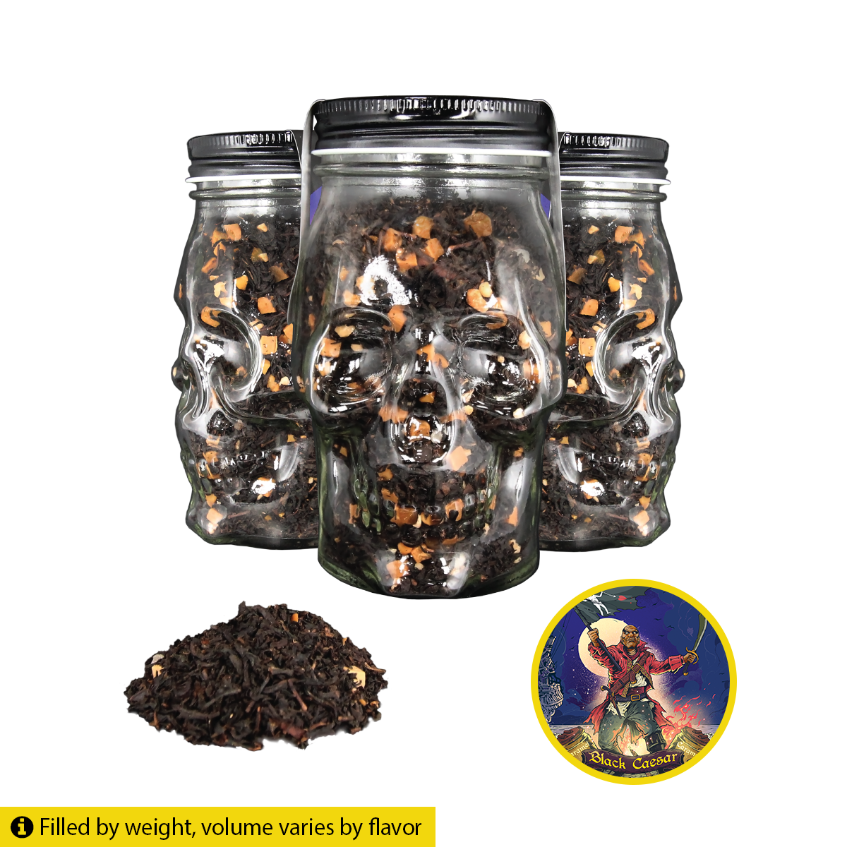 Black Caesar | Salted Caramel | Black Tea | Caffeinated