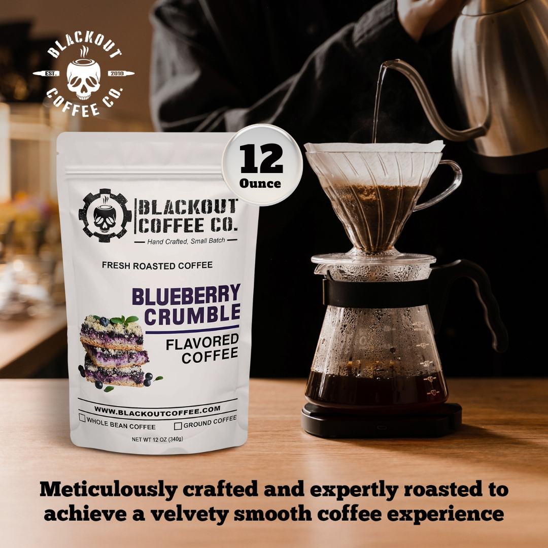 Blueberry Crumble Flavored Coffee