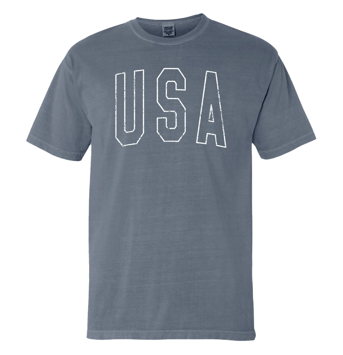 USA Collegiate Solid White (Front)