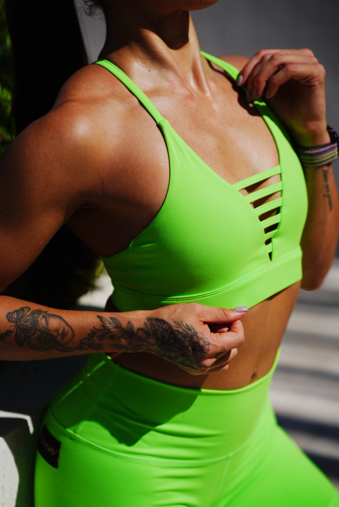Neon Seventh Heaven Sports Bra