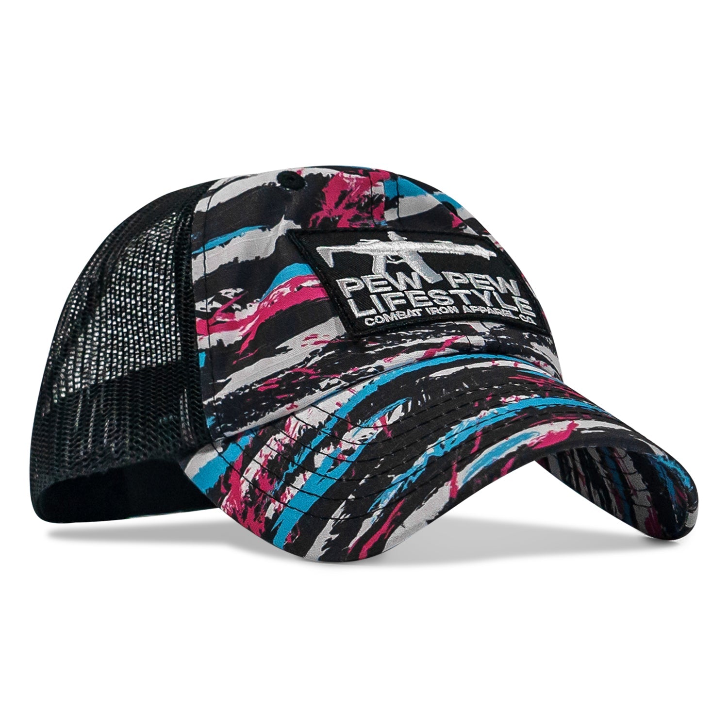 Ripstop PEWPEW LIFESTYLE Patch Low Profile Snapback Hat