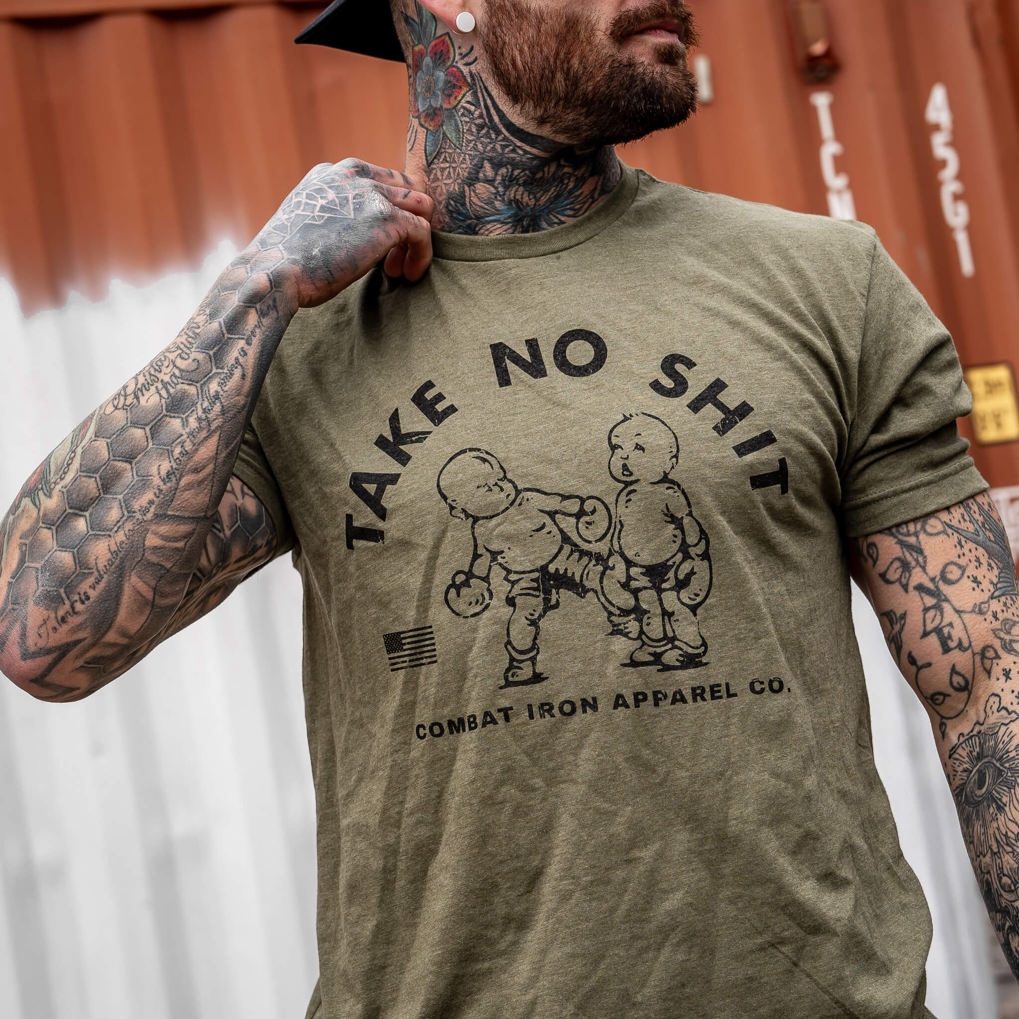 Take No Shit Boxing Men's T-Shirt