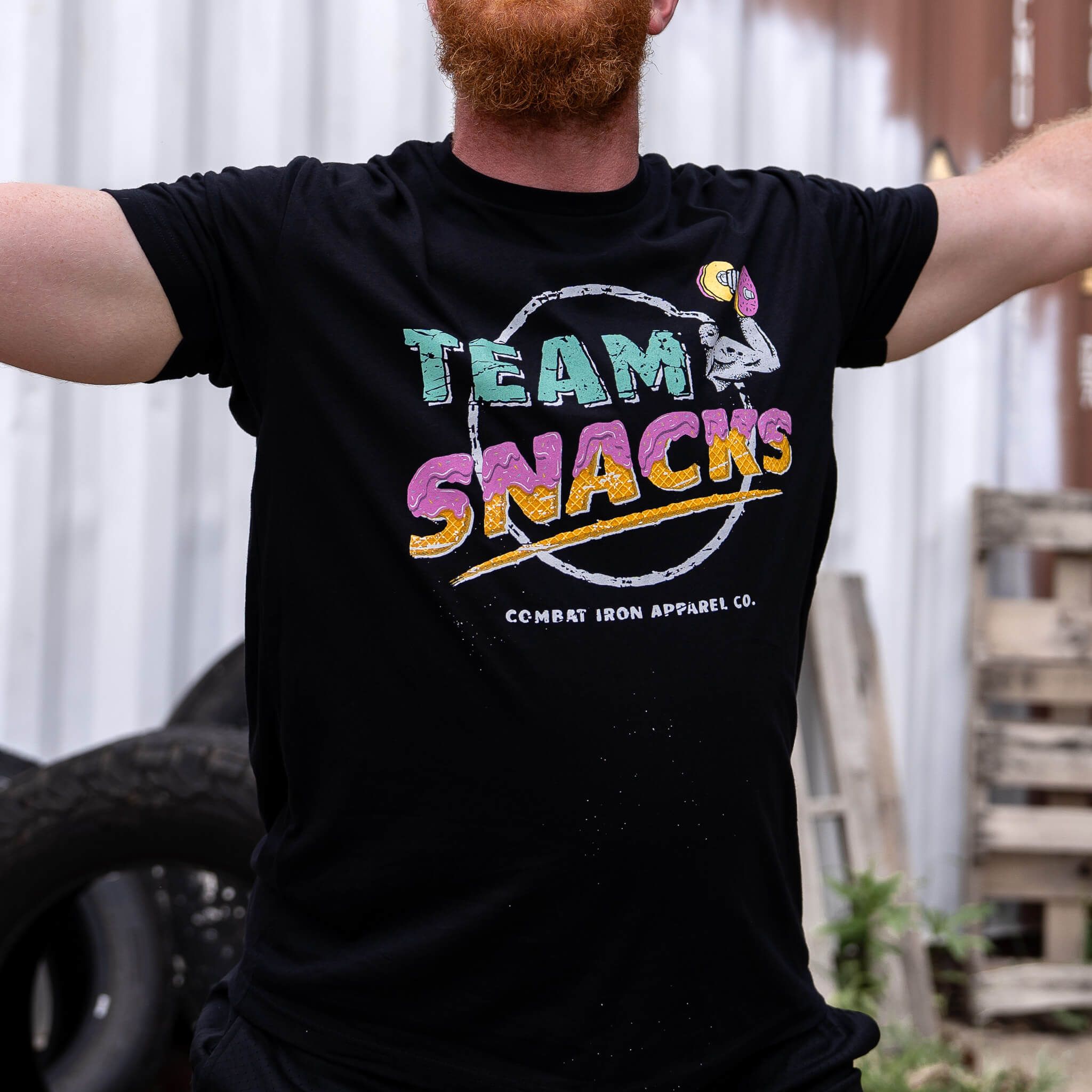 TEAM SNACKS MEN'S T-SHIRT