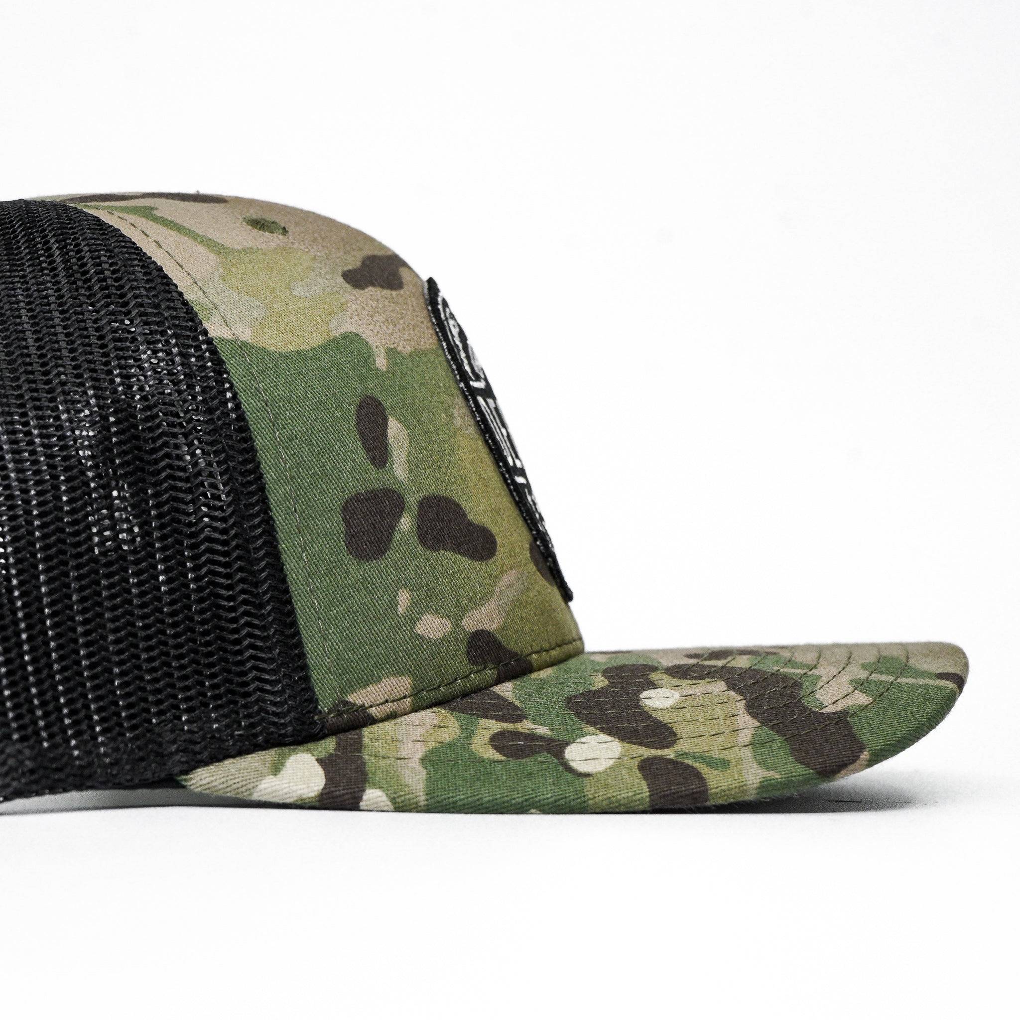 Defend Against All Enemies Foreign and Domestic Mid-Profile Mesh Snapback Hat