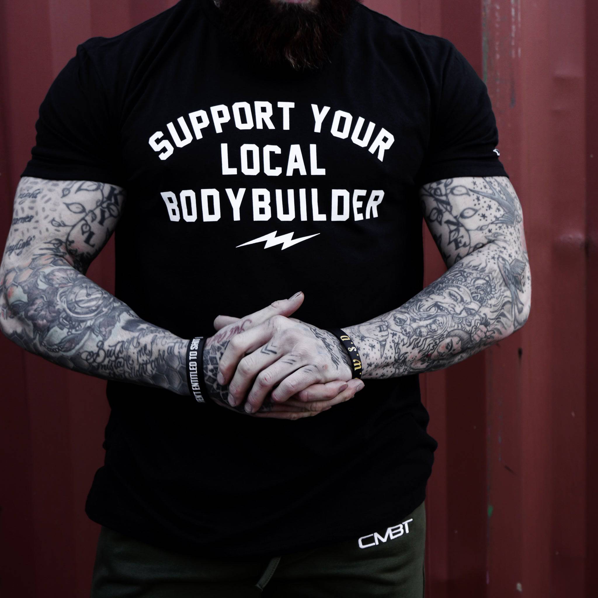 Support Your Local Body Builder Men's T-Shirt